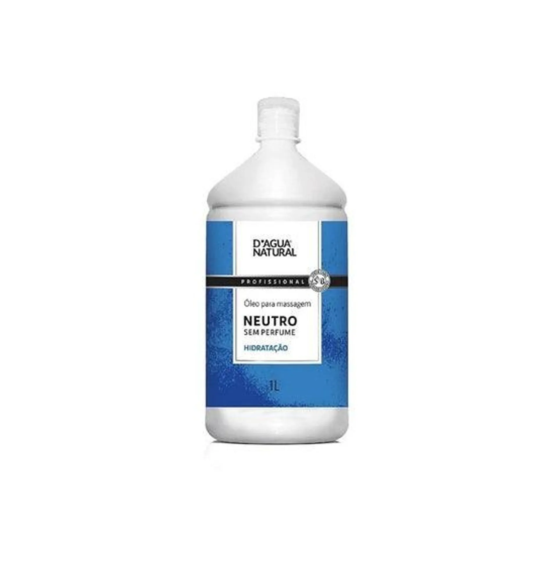 Óleo Massagem Corporal D'água Natural Neutro 1L