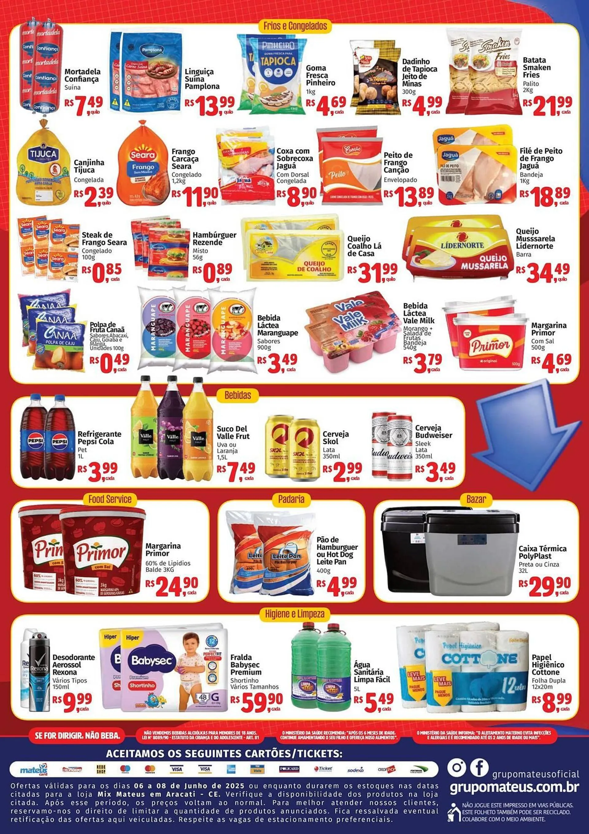 Encarte de Catálogo Supermercados Mateus 6 de junho até 8 de junho 2025 - Pagina 2