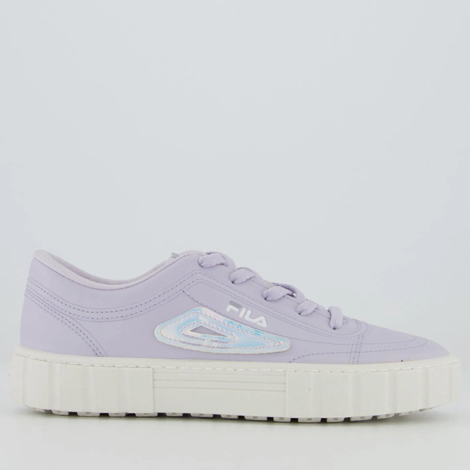 Tênis Fila Classic Court Feminino II Lilás e Branco