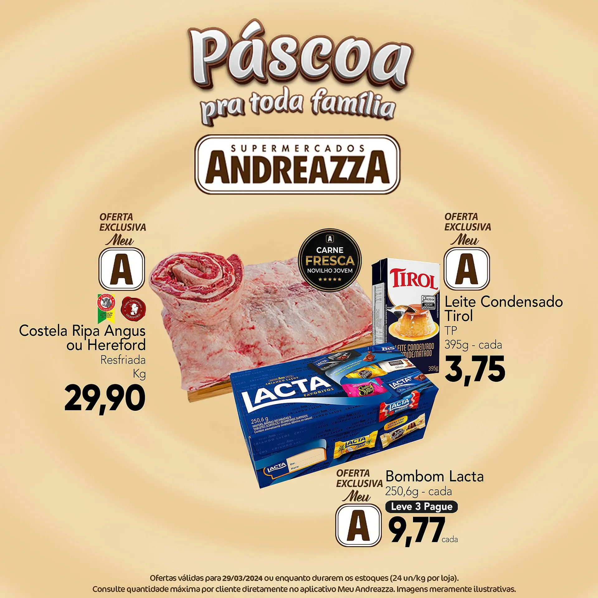 Encarte de Catálogo Supermercados Andreazza 29 de março até 29 de março 2024 - Pagina 