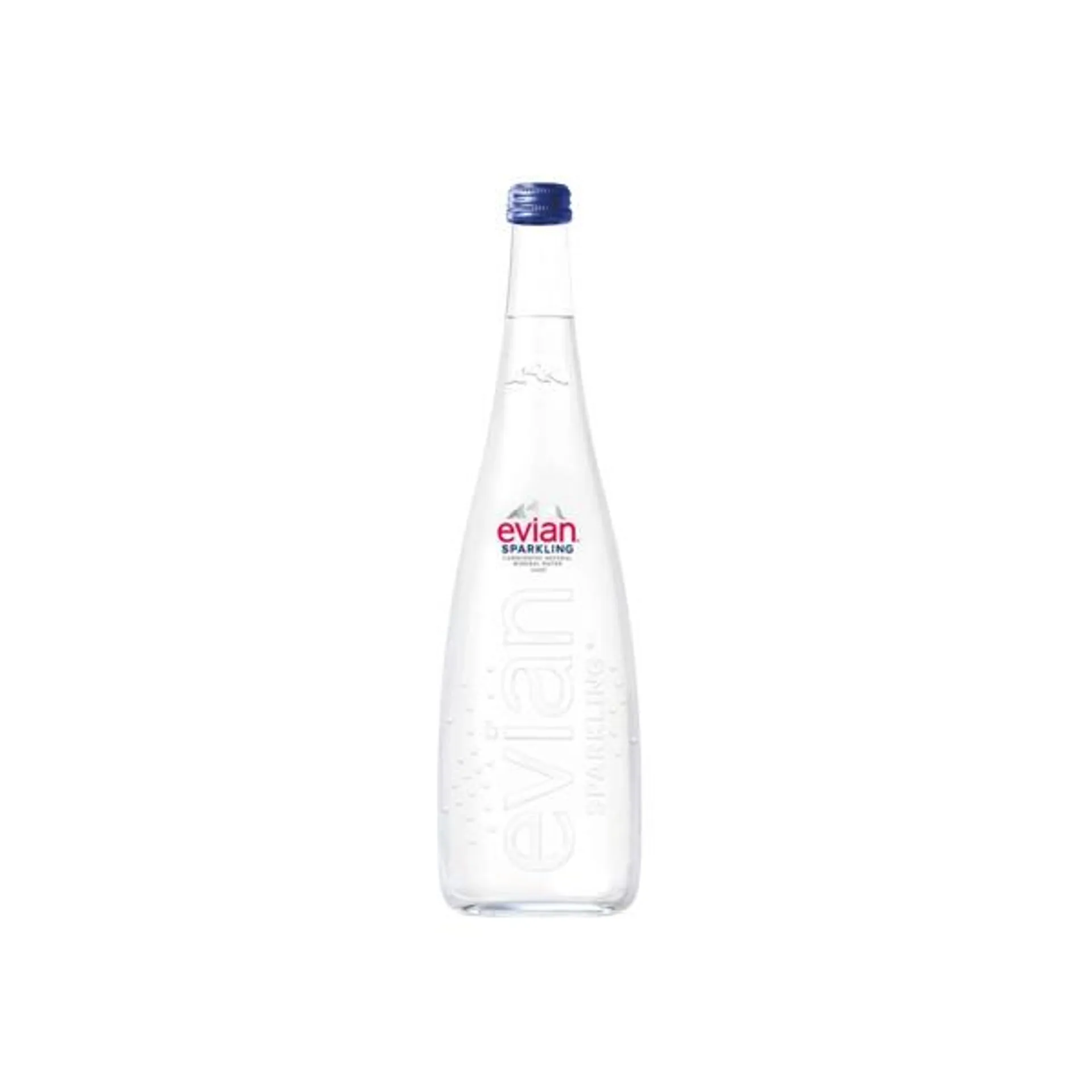 Água Mineral Evian Com Gás 750ml