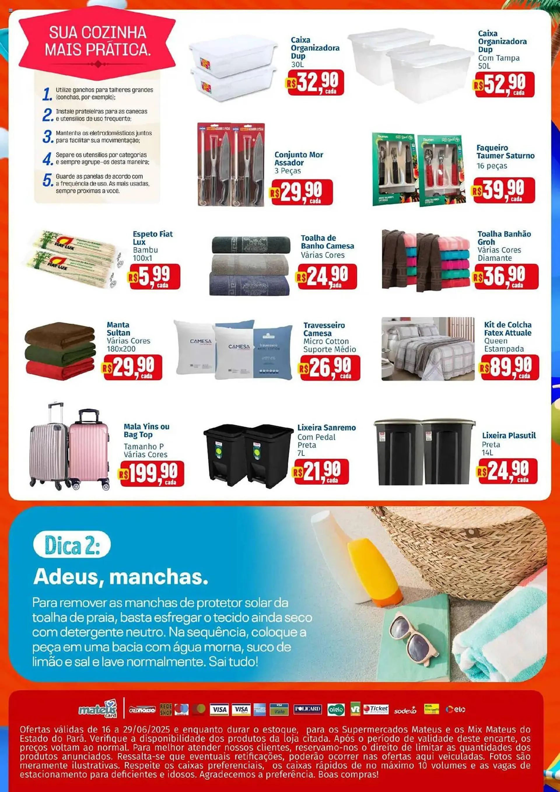 Encarte de Catálogo Supermercados Mateus 16 de junho até 30 de junho 2025 - Pagina 3