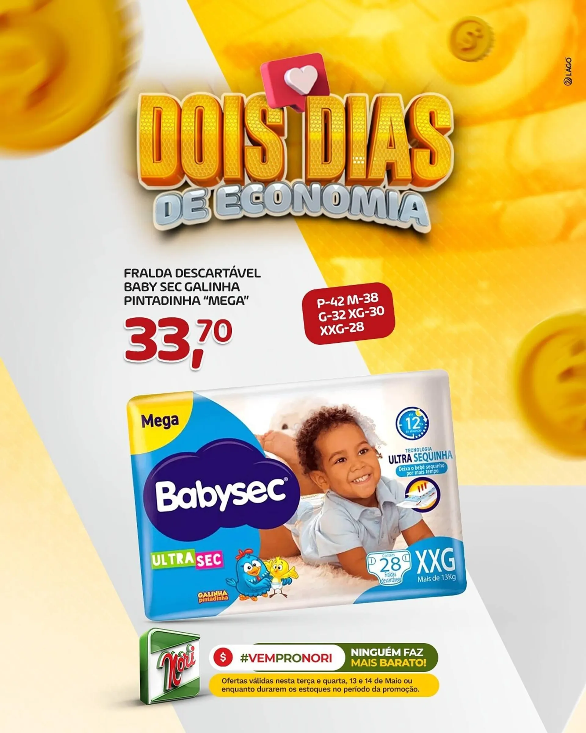Encarte de Catálogo Supermercados Nori 13 de maio até 14 de maio 2025 - Pagina 4