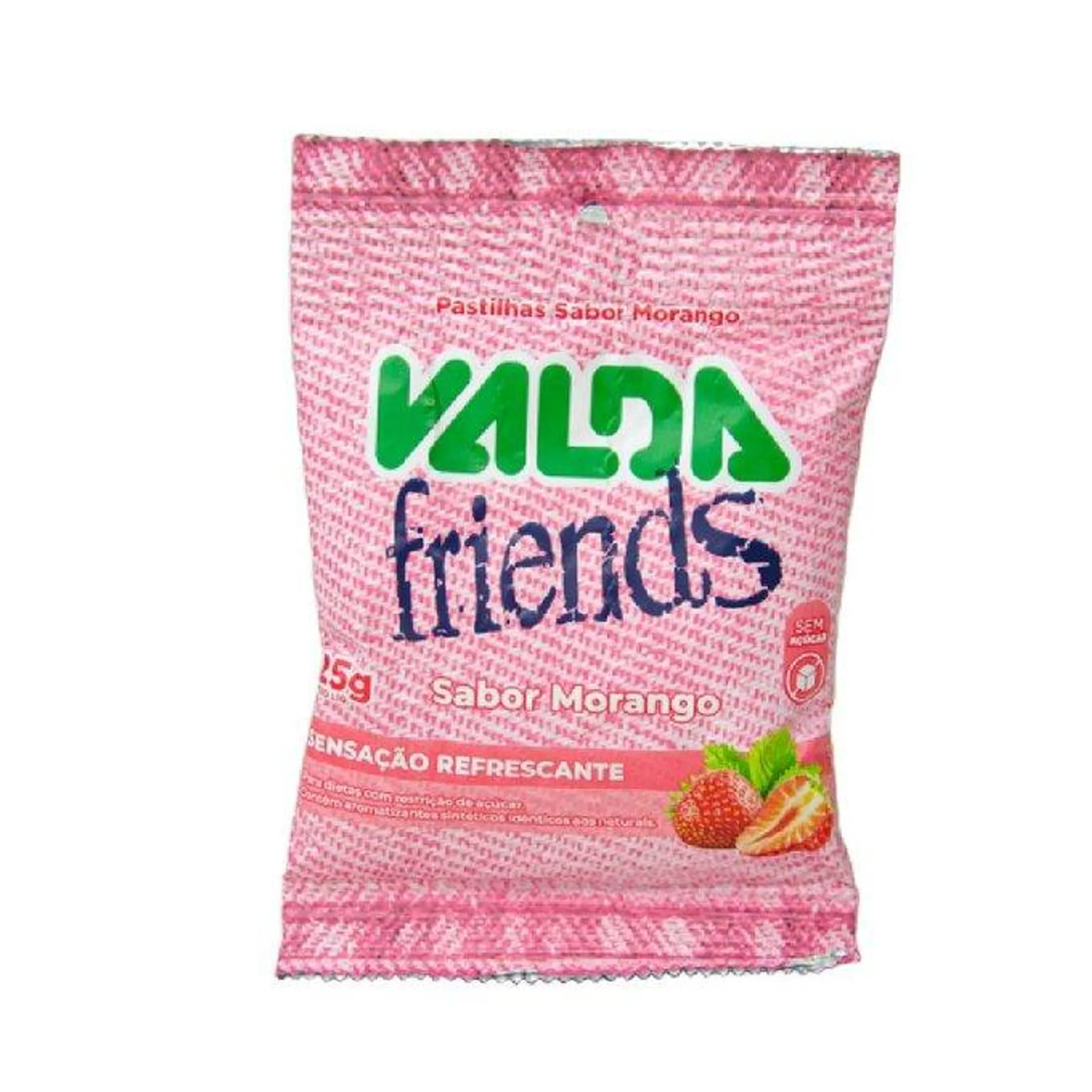 Pastilhas Valda Friends Morango 25g