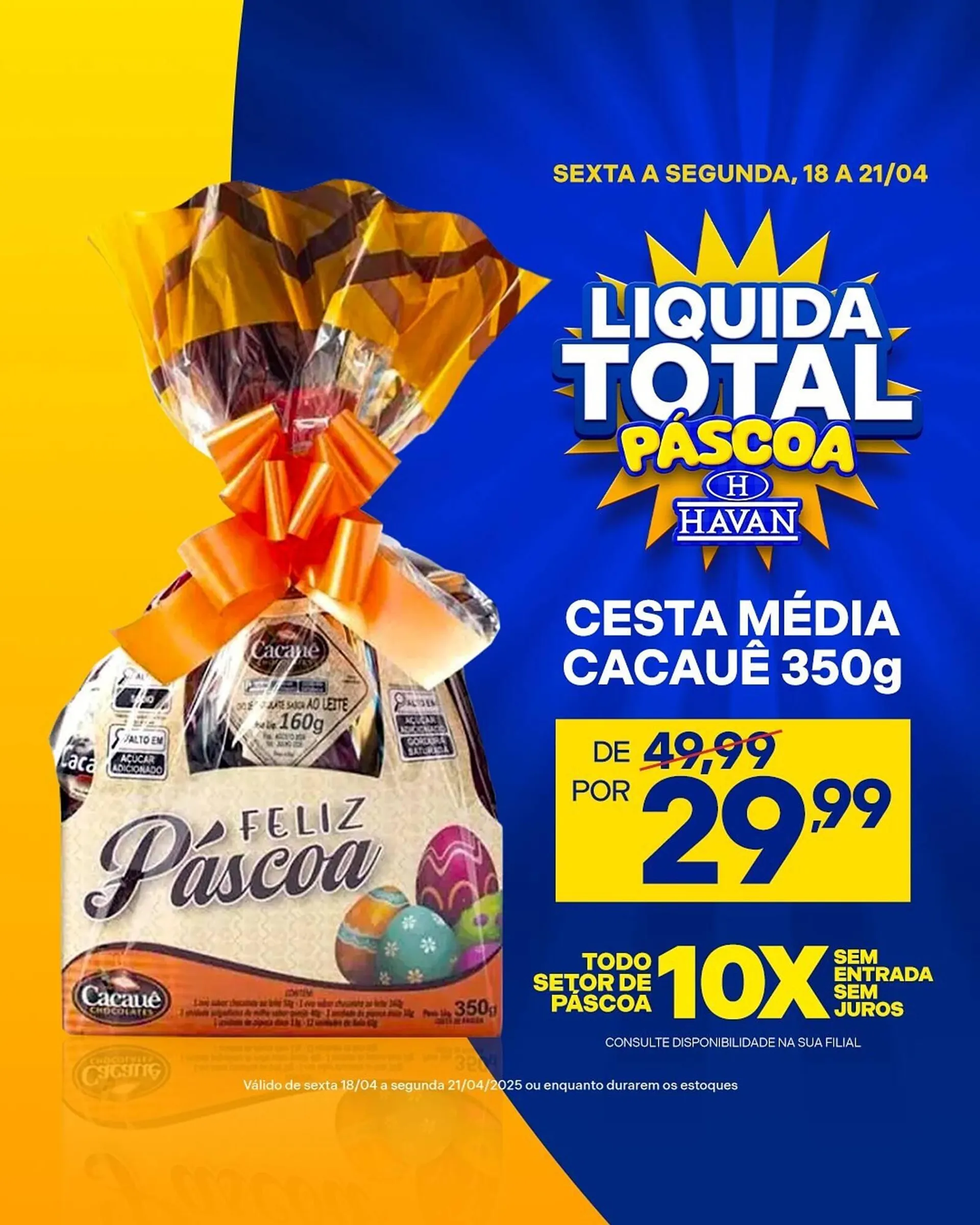 Encarte de Catálogo Lojas Havan 18 de abril até 21 de abril 2025 - Pagina 2