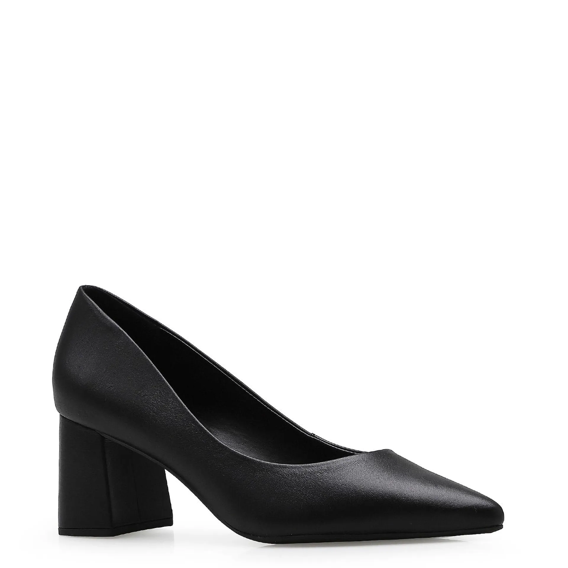 Scarpin Classic Couro Preto