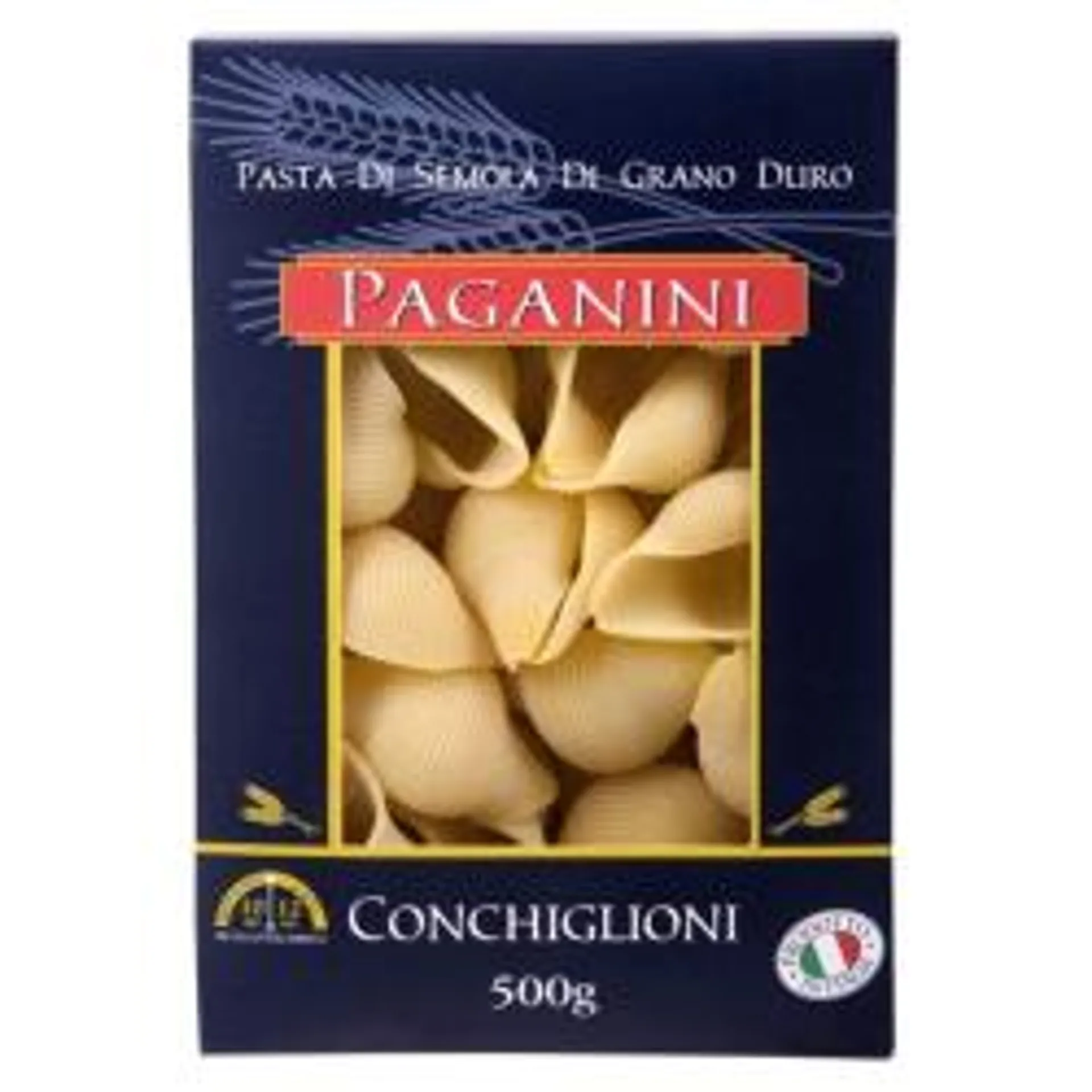 Macarrão Paganini 500g Conchiglioni