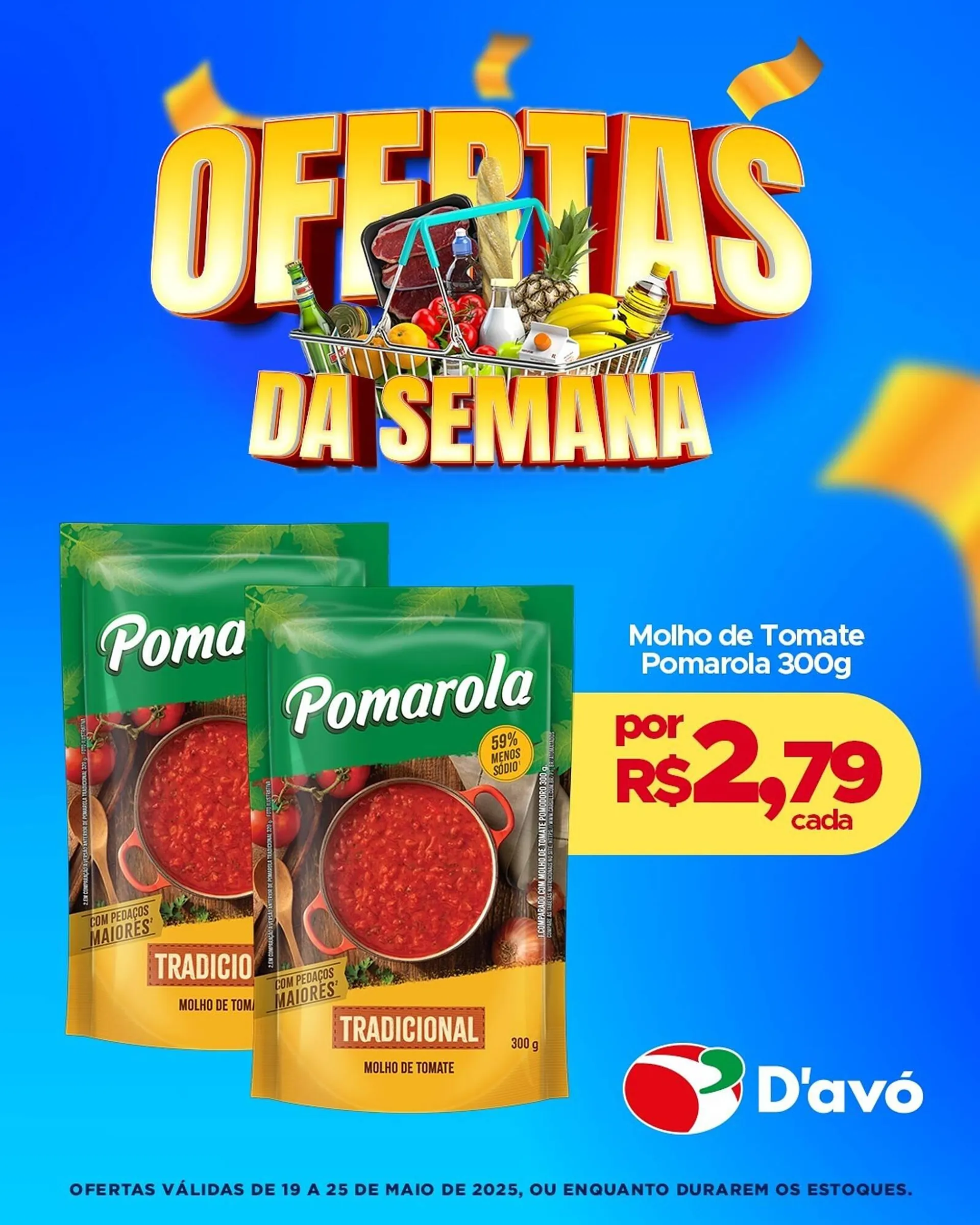 Encarte de Catálogo D'avó Supermercado 19 de maio até 25 de maio 2025 - Pagina 3