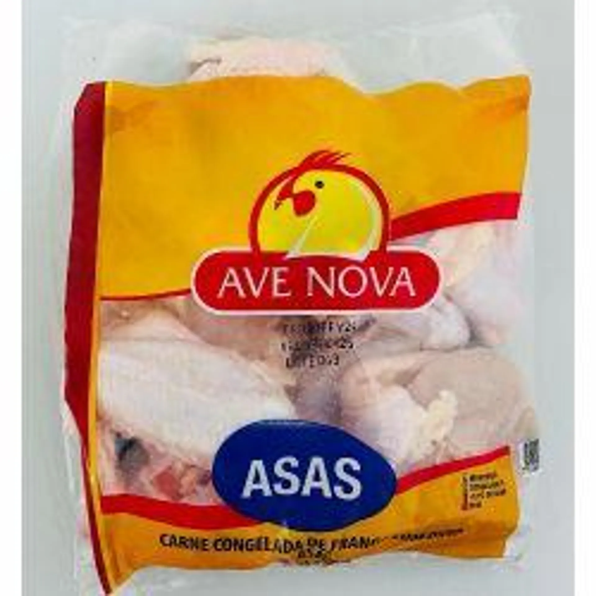 Asas Frango Ave Nova Envelopada Congelada 1,0kg