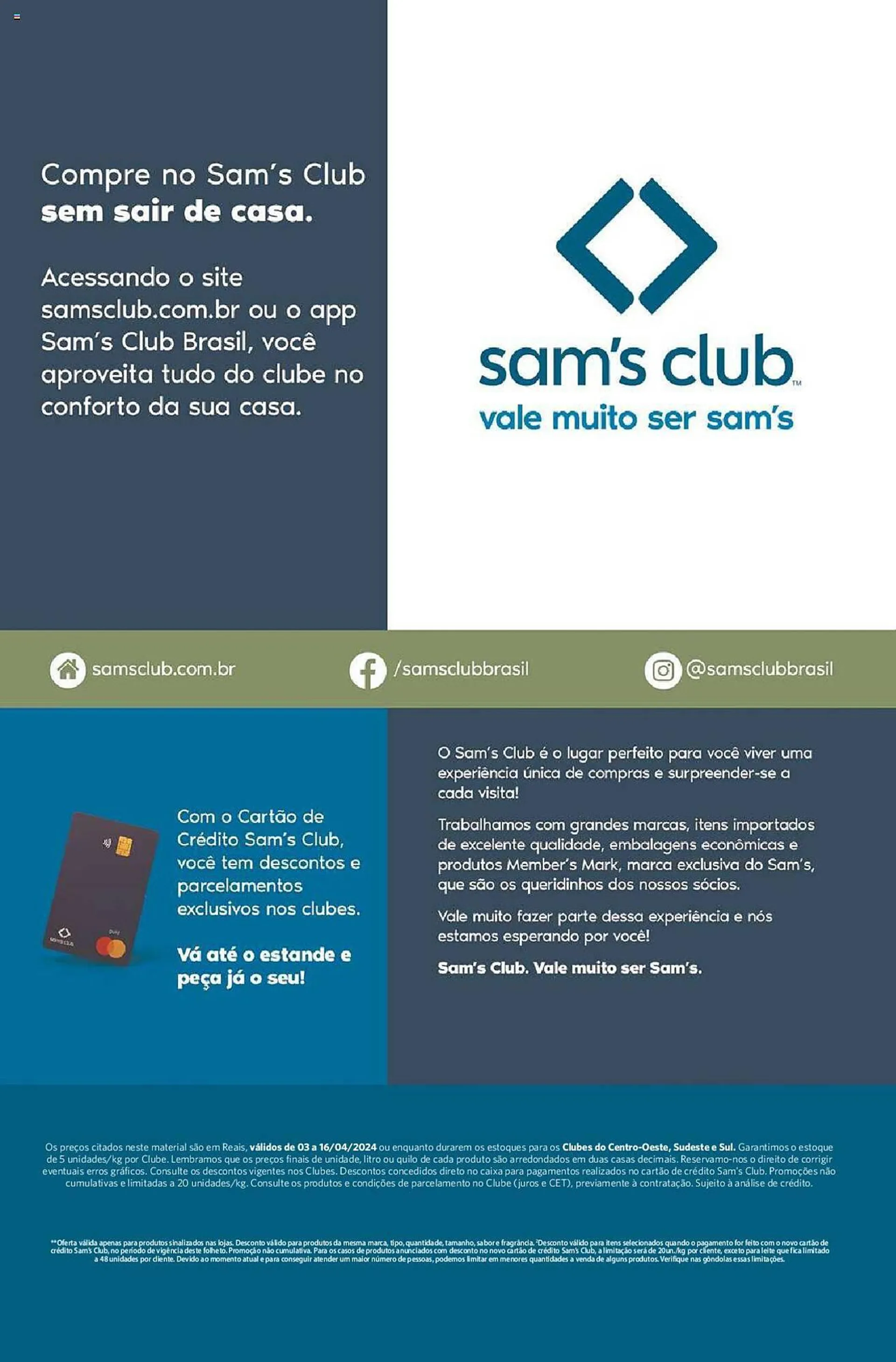 Encarte de Catálogo Sam's Club 2 de abril até 16 de abril 2024 - Pagina 10