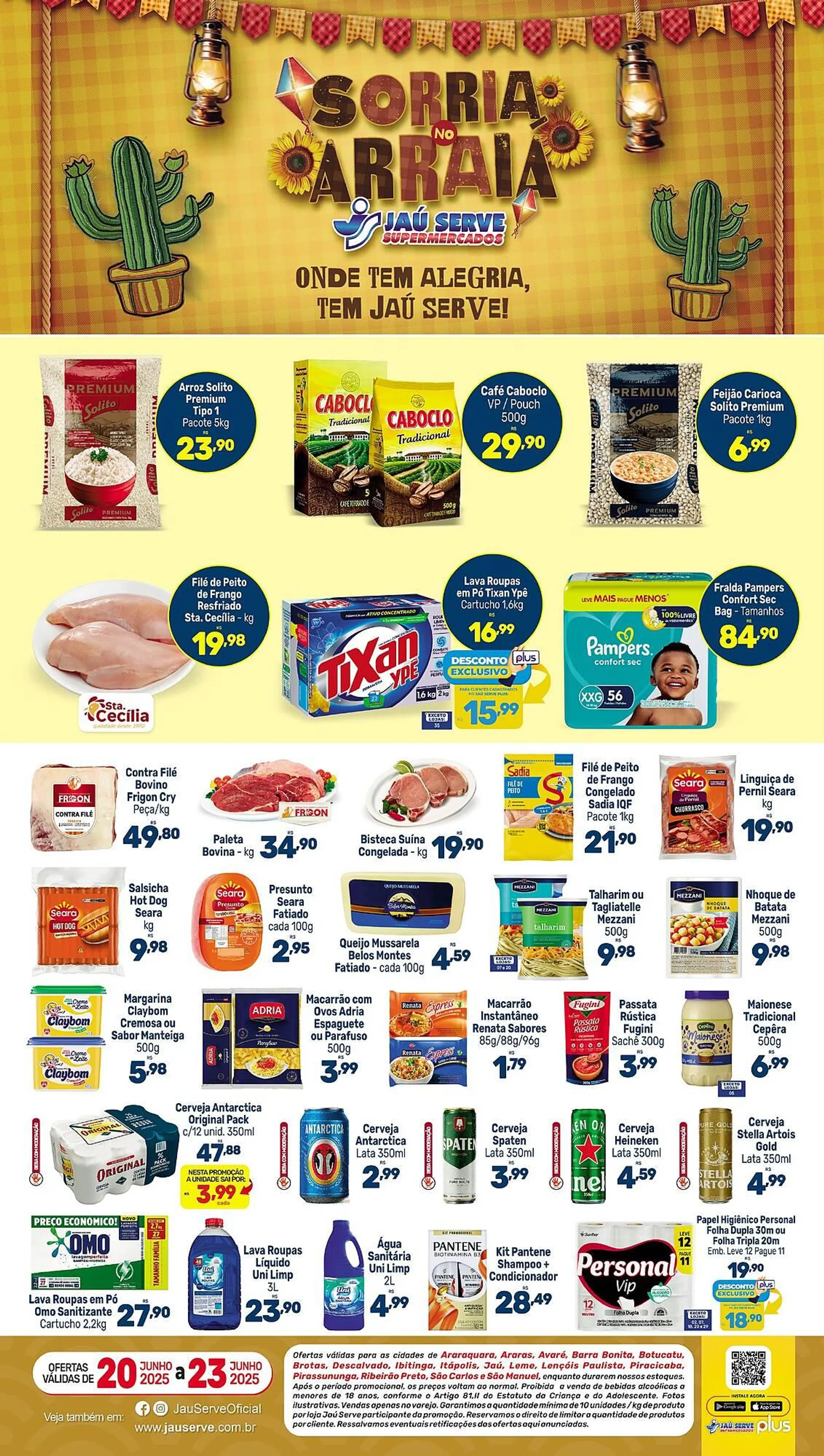 Catálogo Supermercados Jau Serve - 1