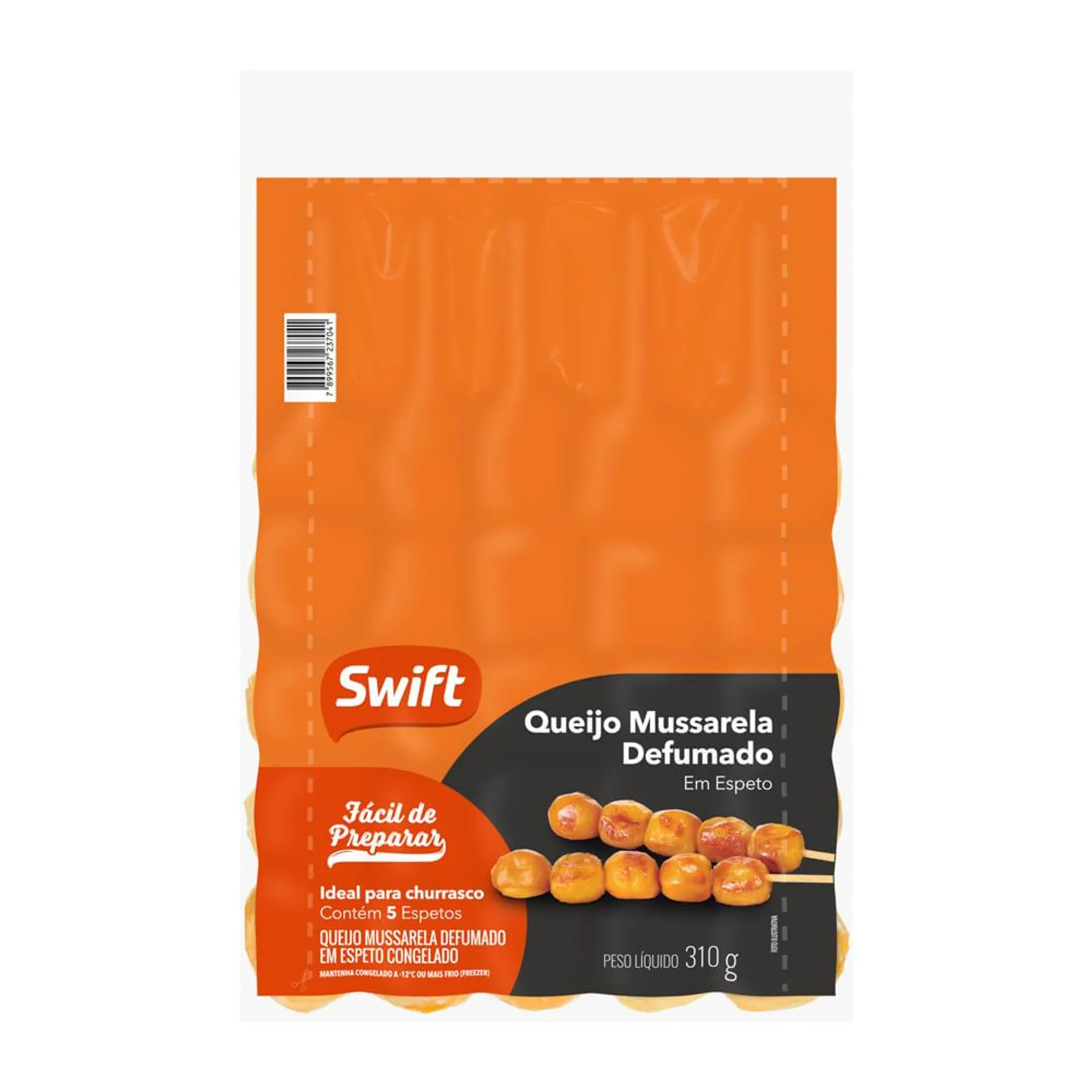 Queijo Muçarela Swift 310g Defumado Bolinha