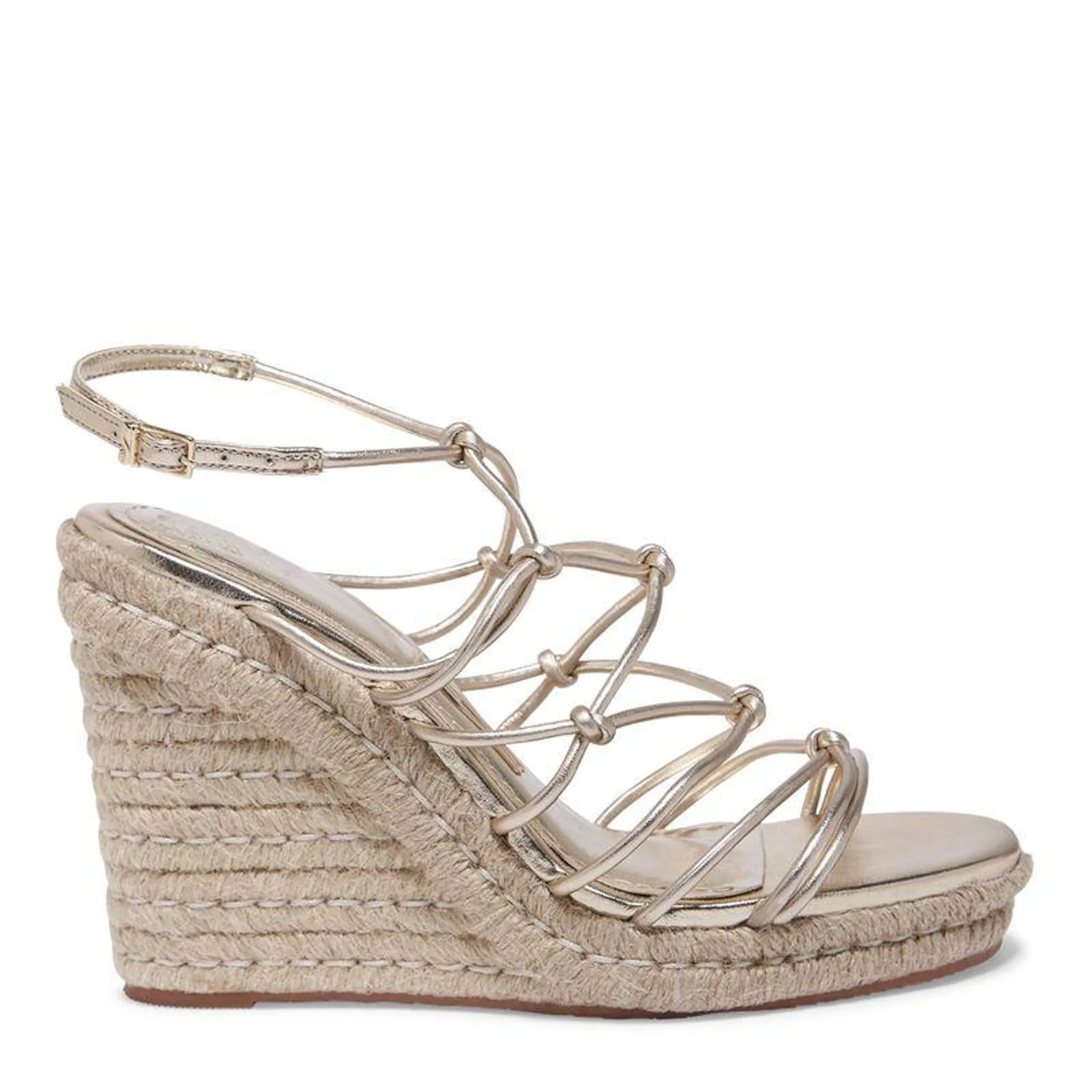 Espadrille Metalizada Dourada