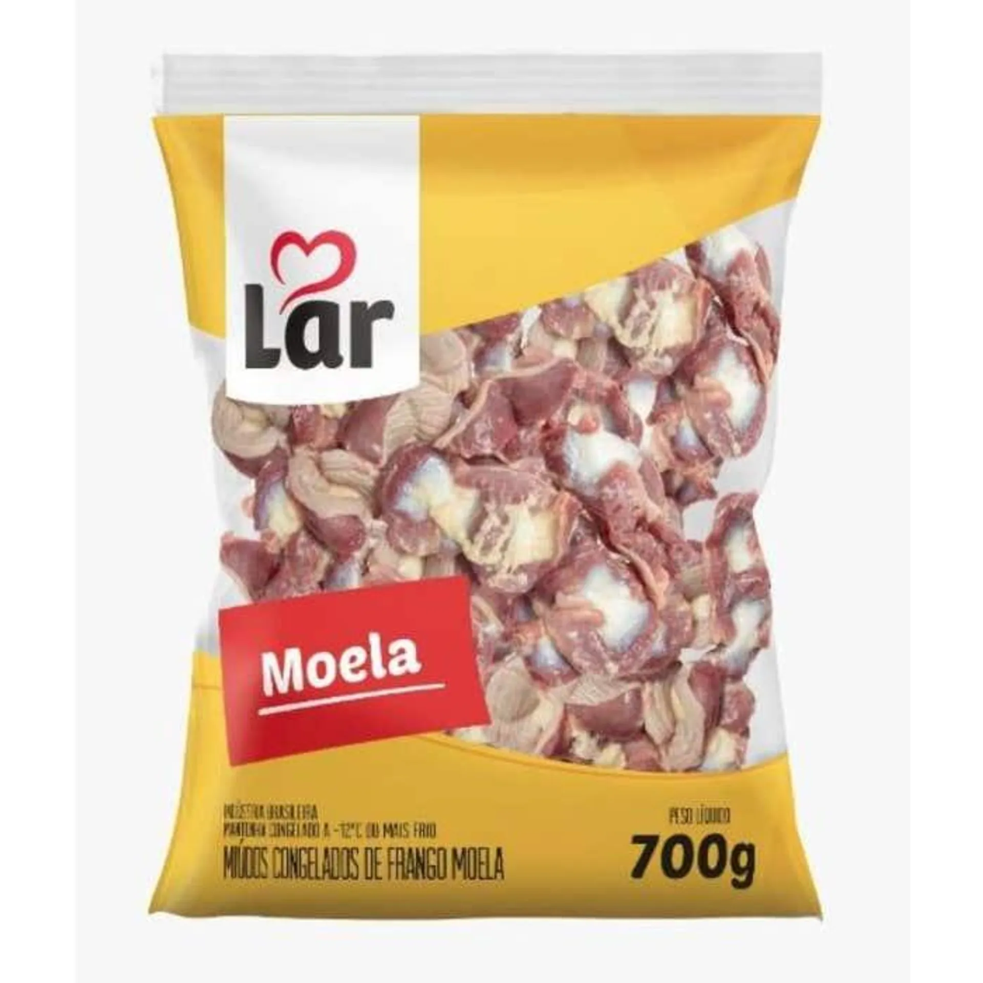 Moela De Frango Lar Pacote Com 700g