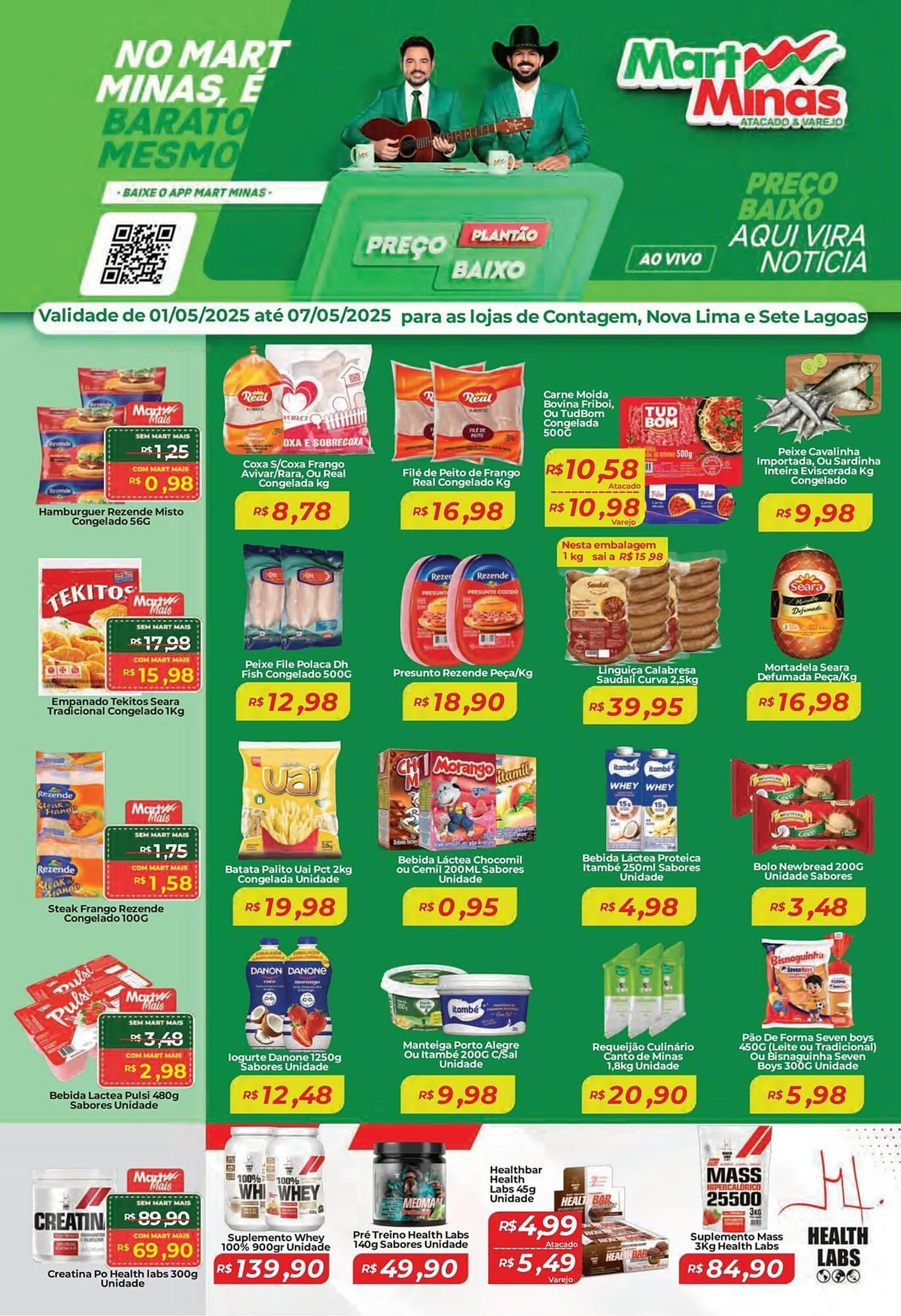 Encarte de Catálogo Mart Minas 1 de maio até 7 de maio 2025 - Pagina 1