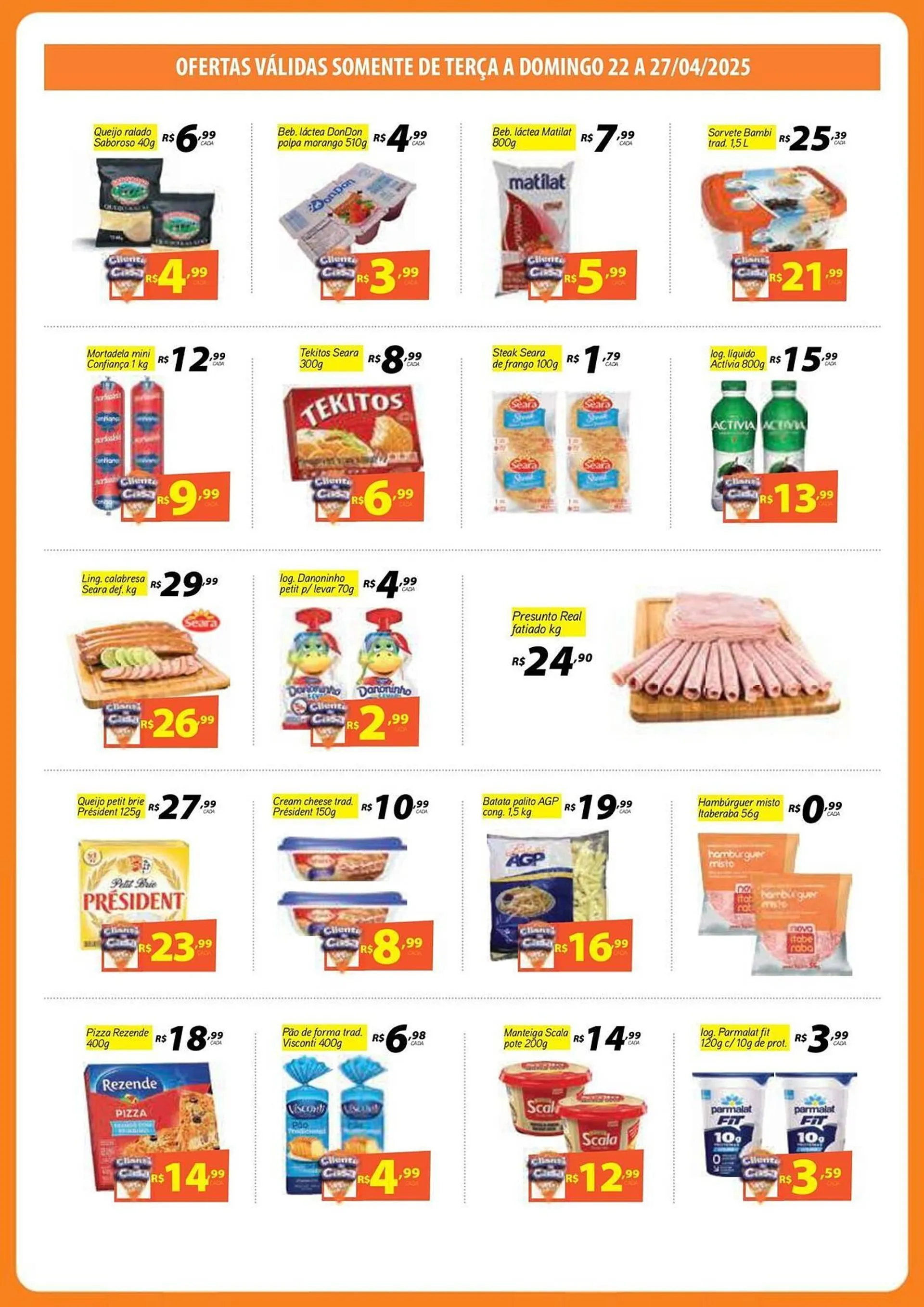 Encarte de Catálogo Tome Leve 22 de abril até 27 de abril 2025 - Pagina 6