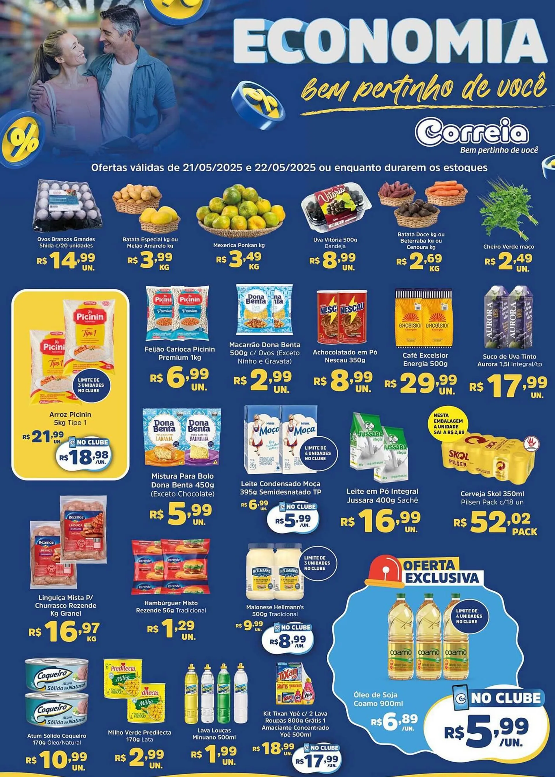 Encarte de Catálogo Supermercados Correia 23 de maio até 27 de maio 2025 - Pagina 1