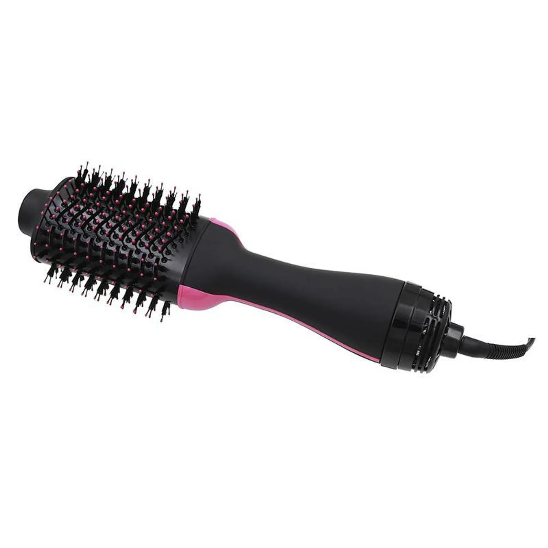 Escova Secadora 3 Em 1 Ultra Dry Professional Preto com Rosa 220v - Relaxmedic