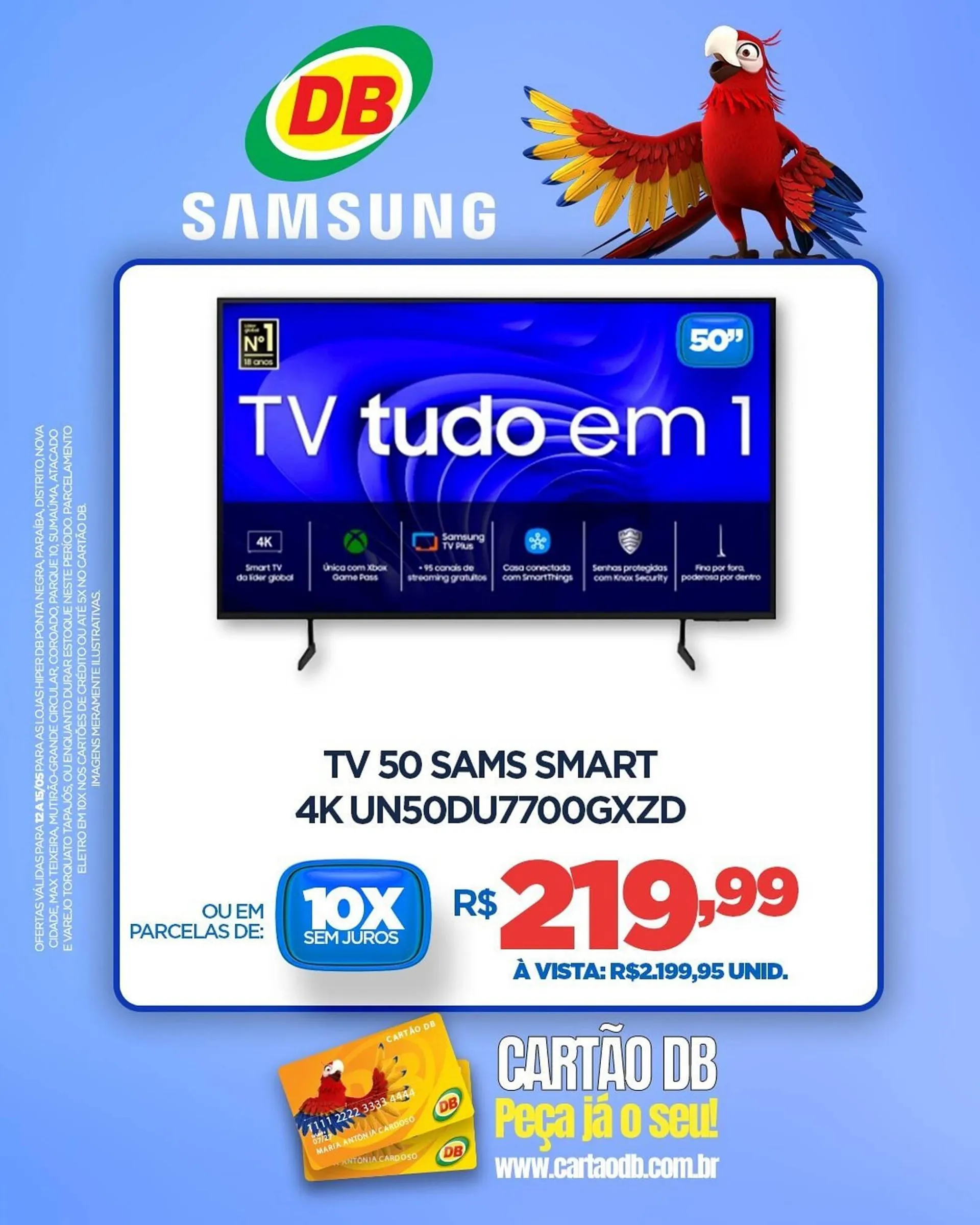 Encarte de Catálogo DB Supermercados 12 de maio até 15 de maio 2025 - Pagina 3