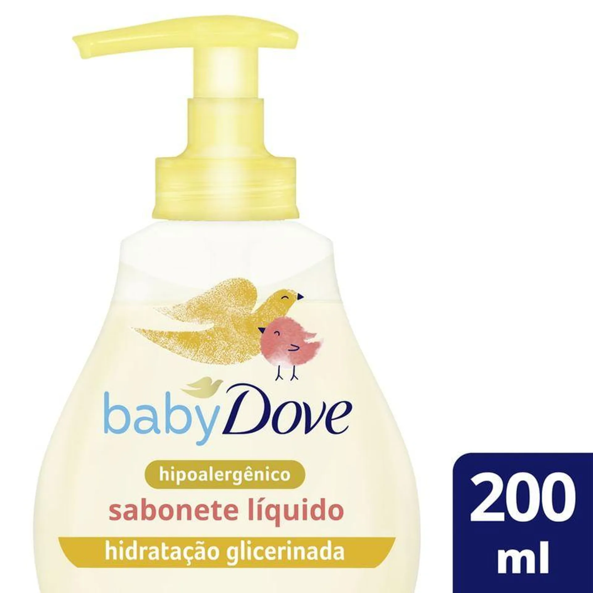 Sabonete Dove Baby Hidratação Glicerinada Liquido 200ml