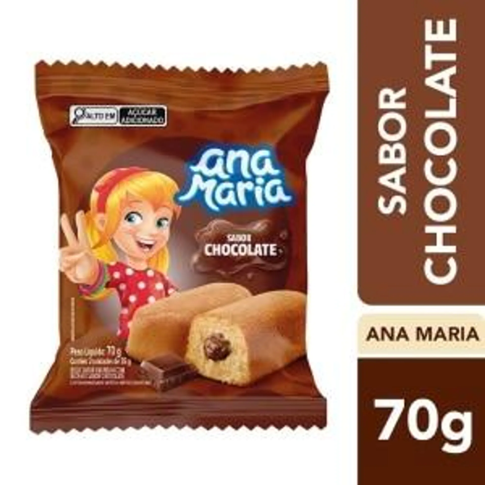 Bolo de Chocolate Ana Maria 70g