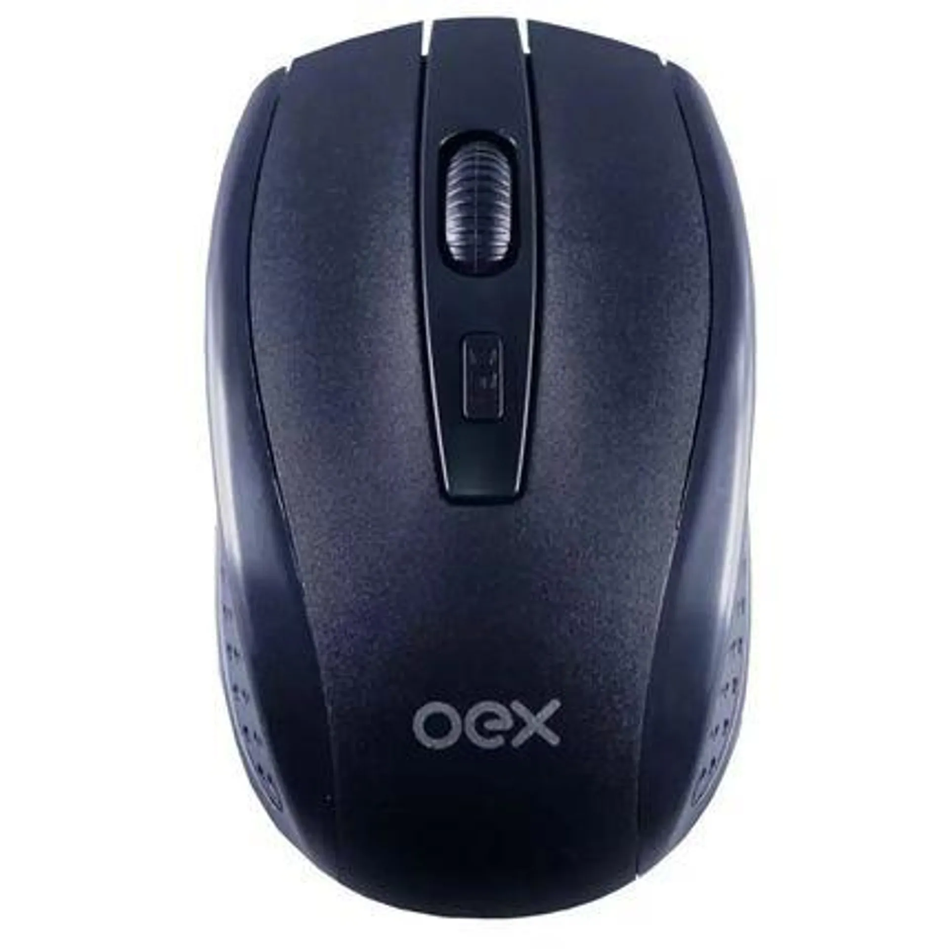 Mouse sem Fio OEX MS410 Wireless Clear - Preto