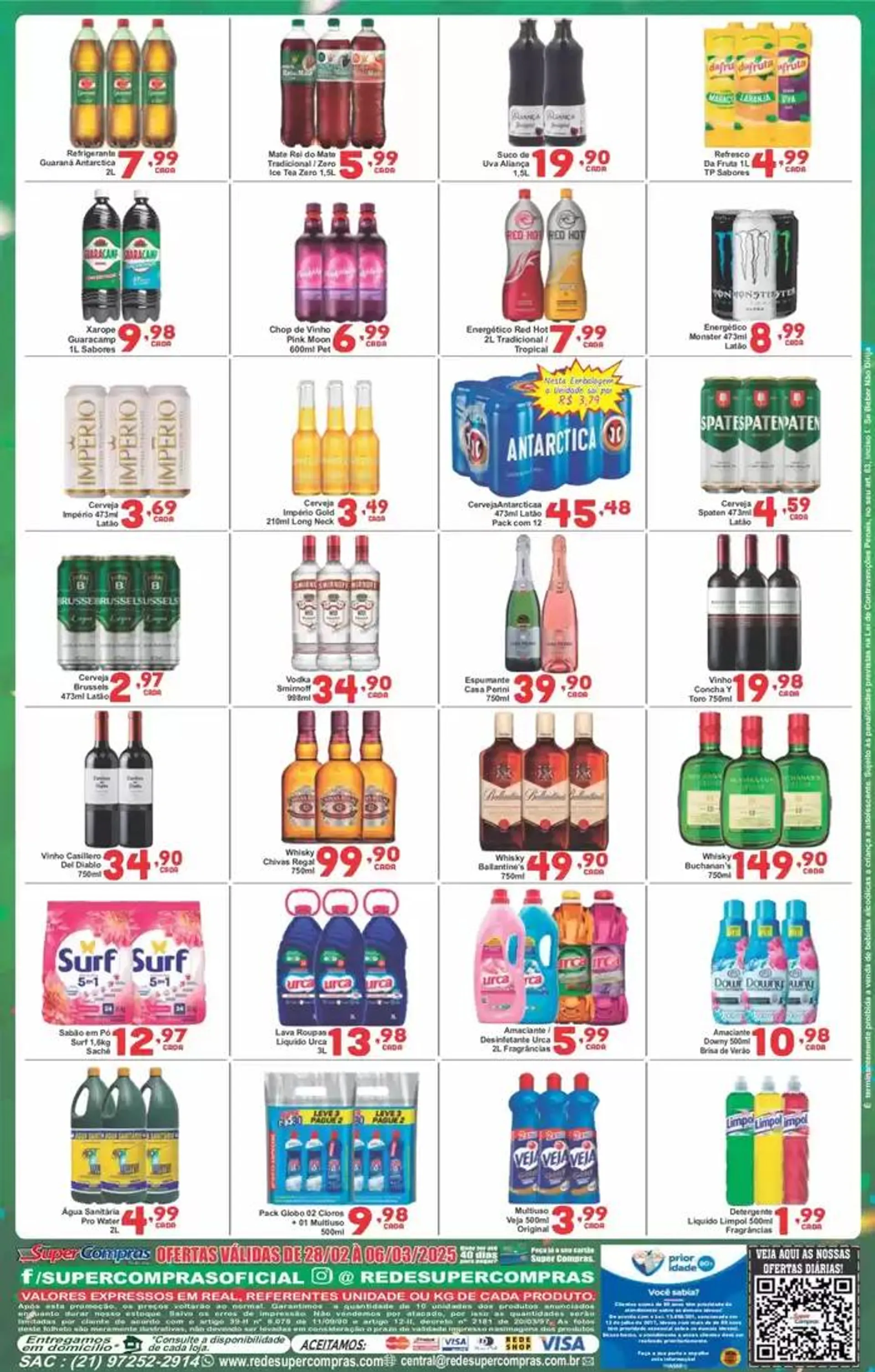 Encarte de Encarte Rede Super Compras 28 de fevereiro até 6 de março 2025 - Pagina 4
