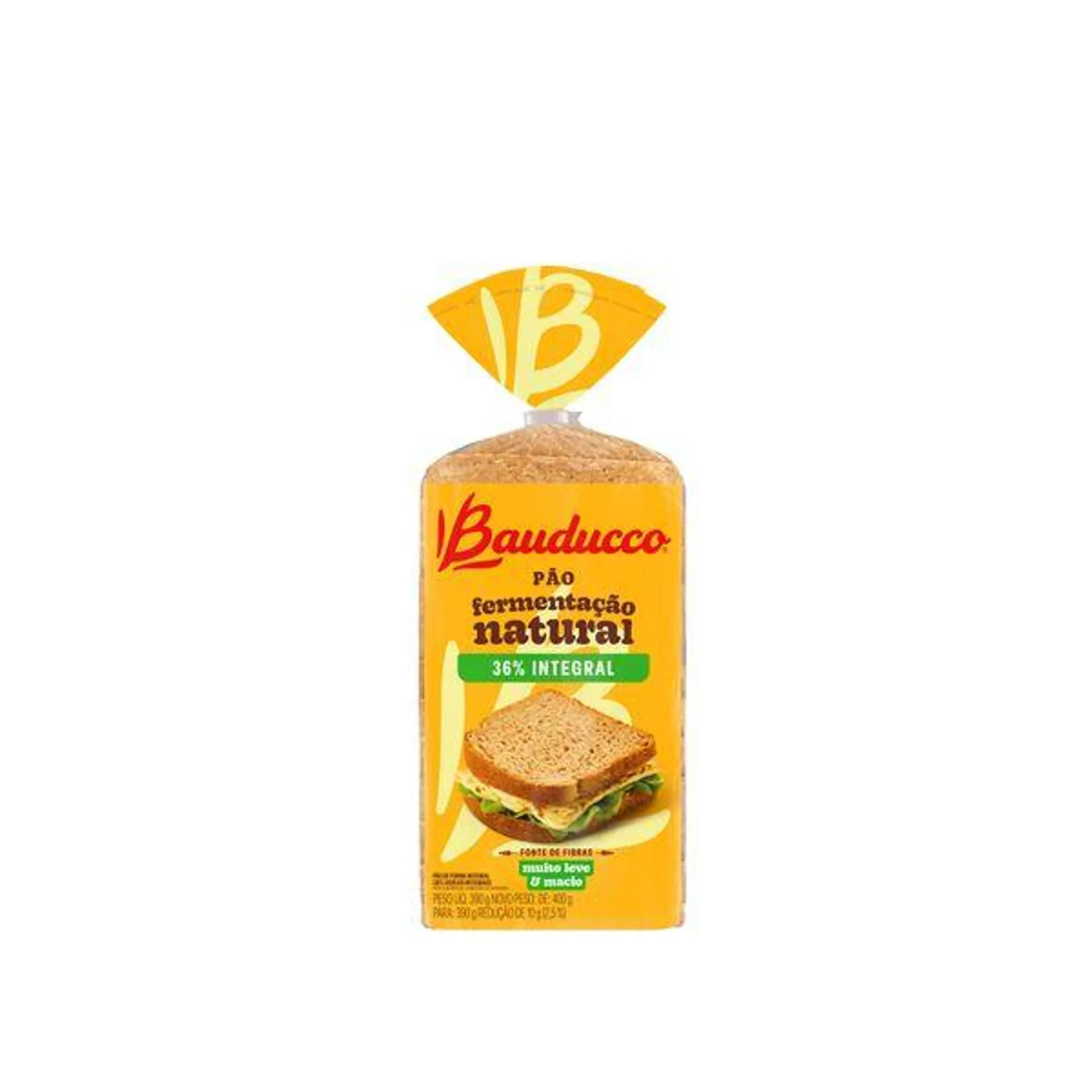 Pão de Forma Bauducco Integral 400g