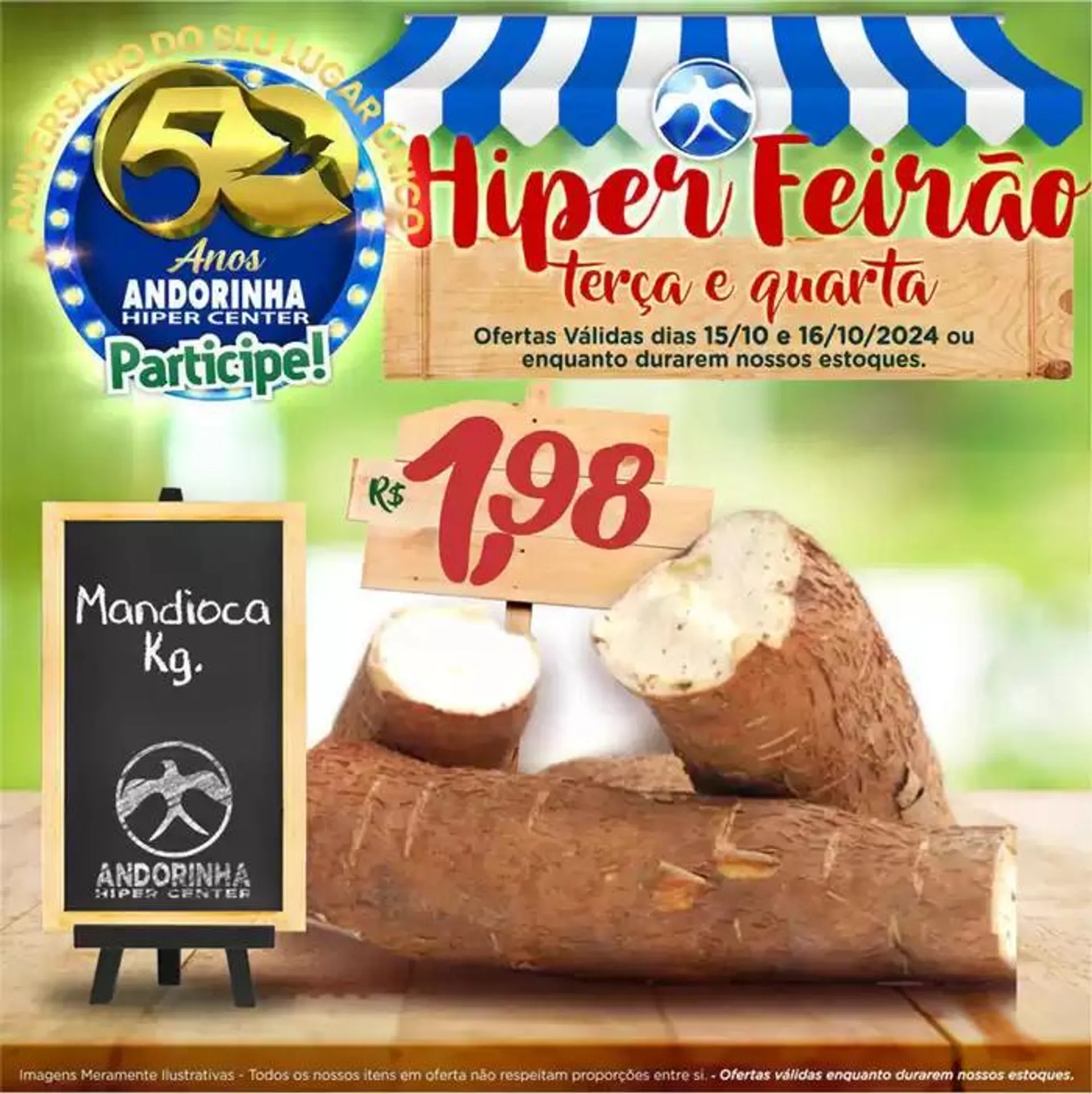 Encarte de Andorinha Hipermercado Hiper Feirão 15 de outubro até 16 de outubro 2024 - Pagina 19