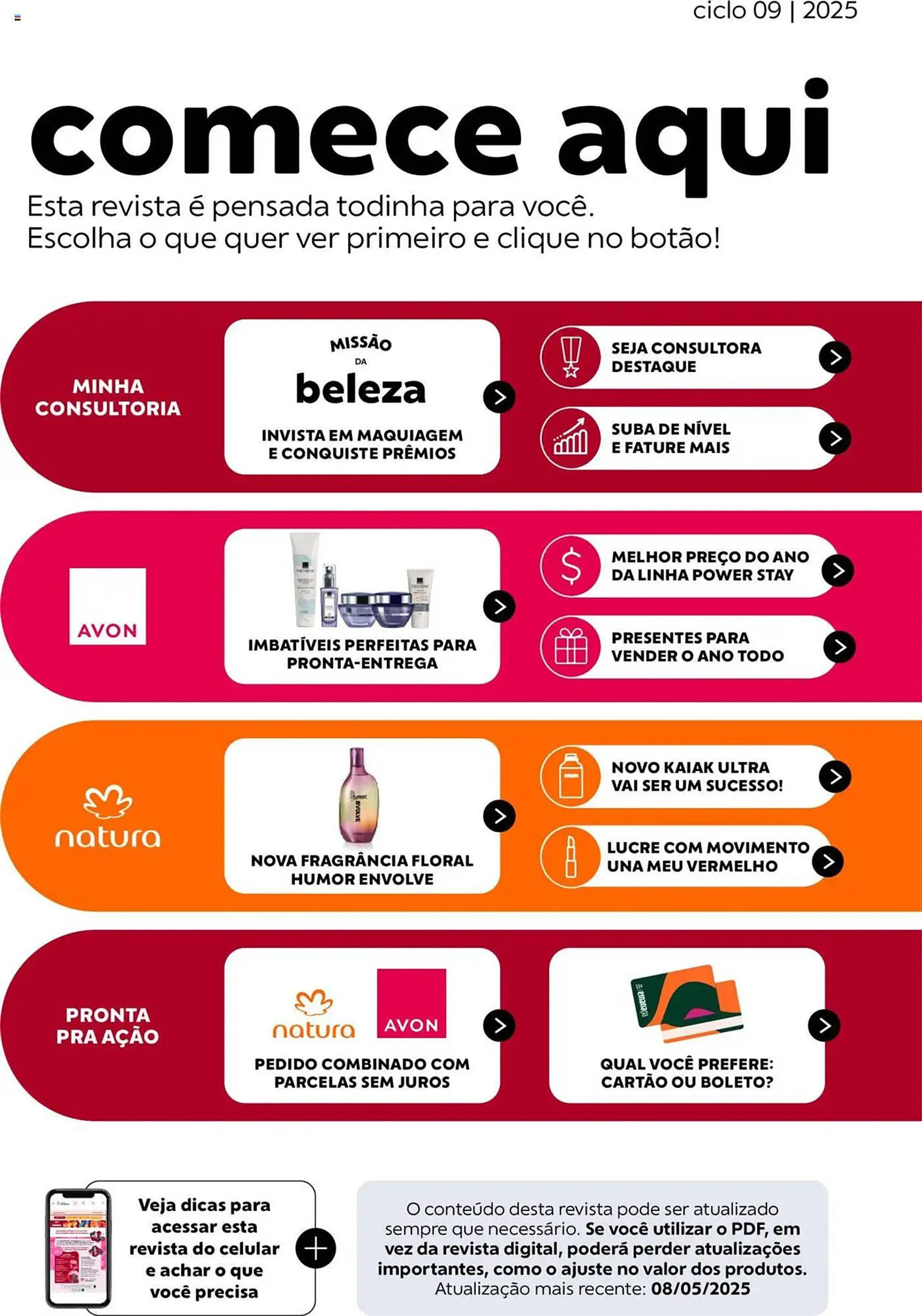 Encarte de Catálogo Avon 16 de maio até 13 de junho 2025 - Pagina 2