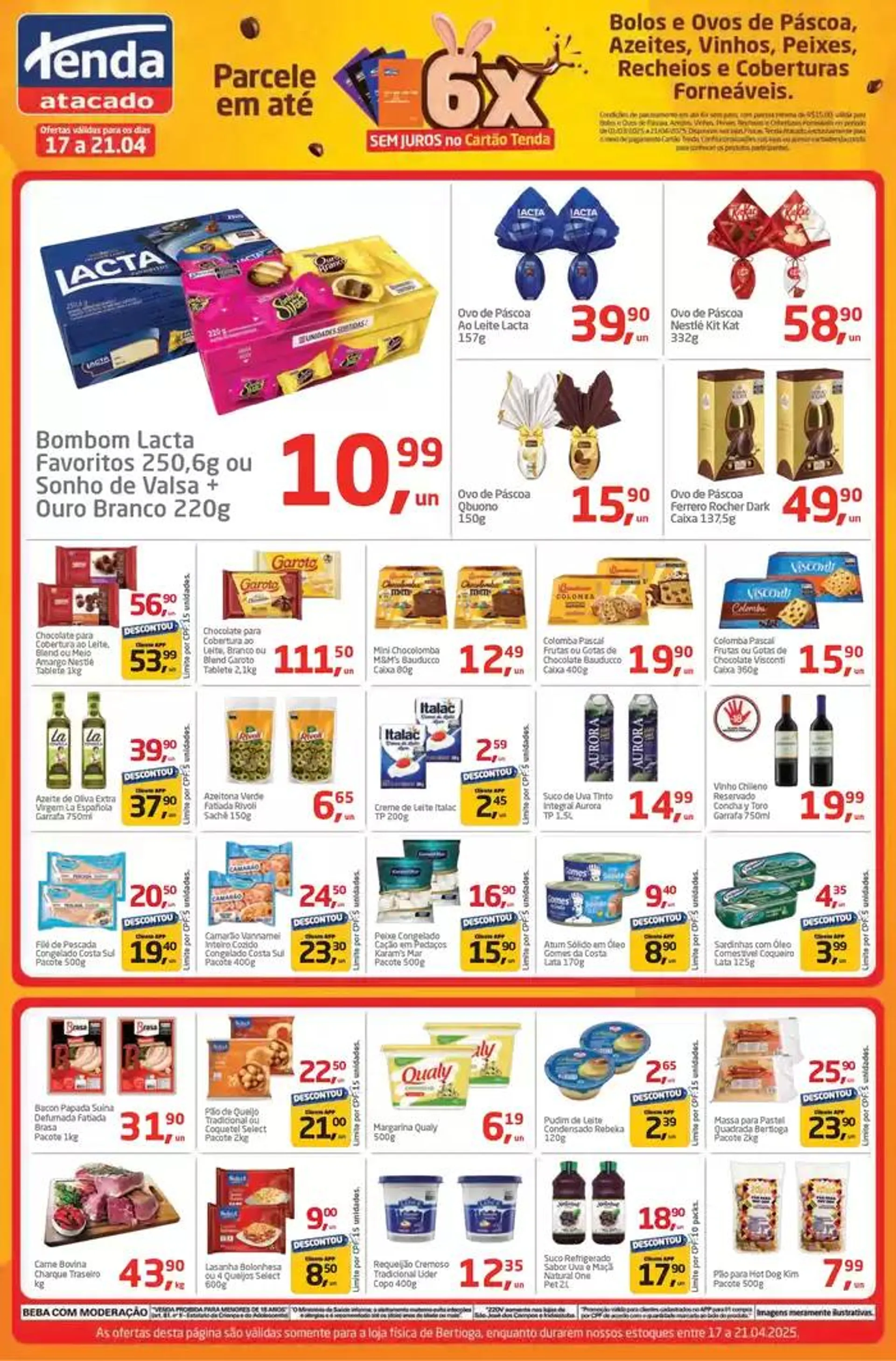 Encarte de Páscoa com preços imbatíveis 17 de abril até 21 de abril 2025 - Pagina 2