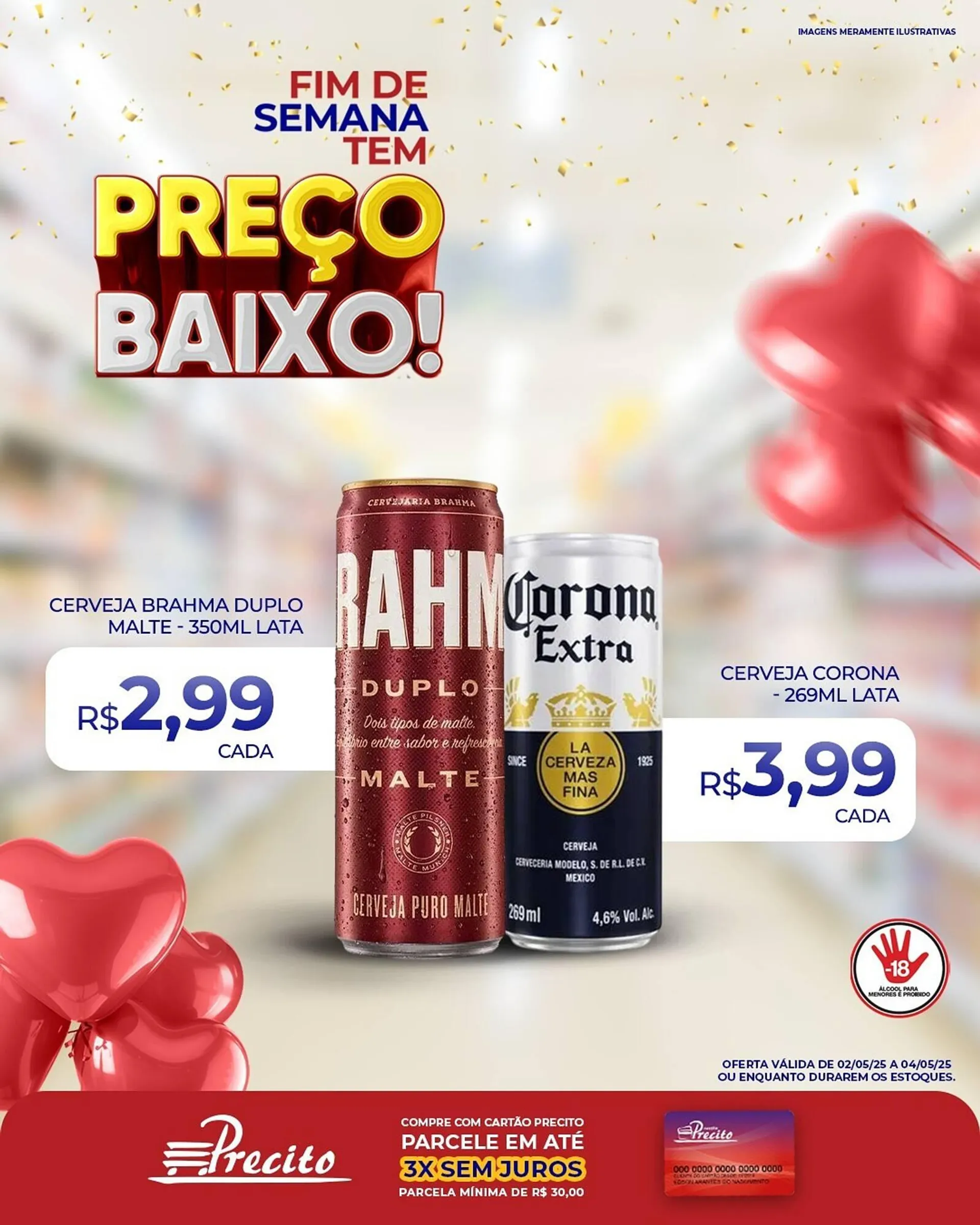 Encarte de Catálogo Supermercado Precito 2 de maio até 4 de maio 2025 - Pagina 1