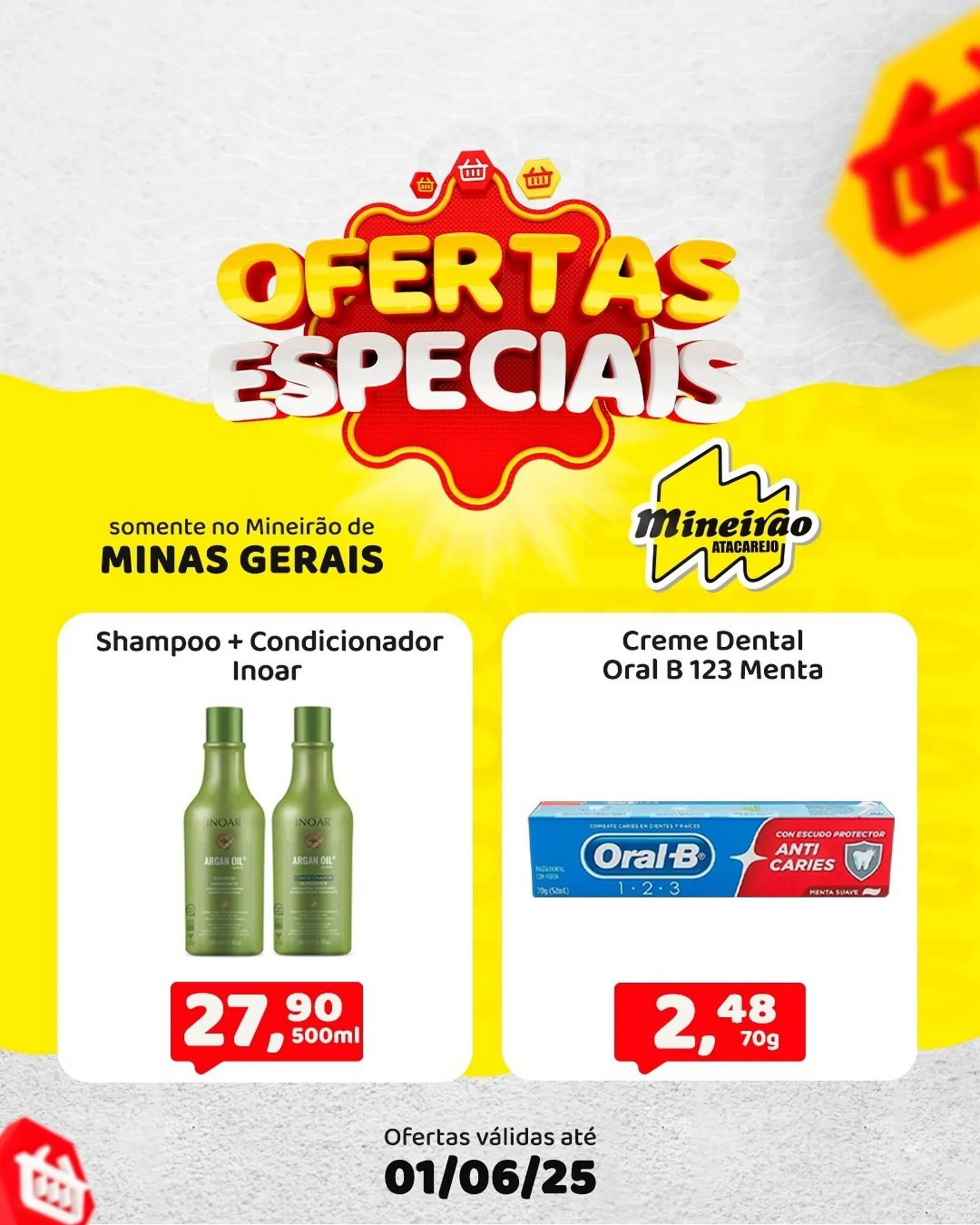 Encarte de Catálogo Mineirão Atacarejo 27 de maio até 1 de junho 2025 - Pagina 1