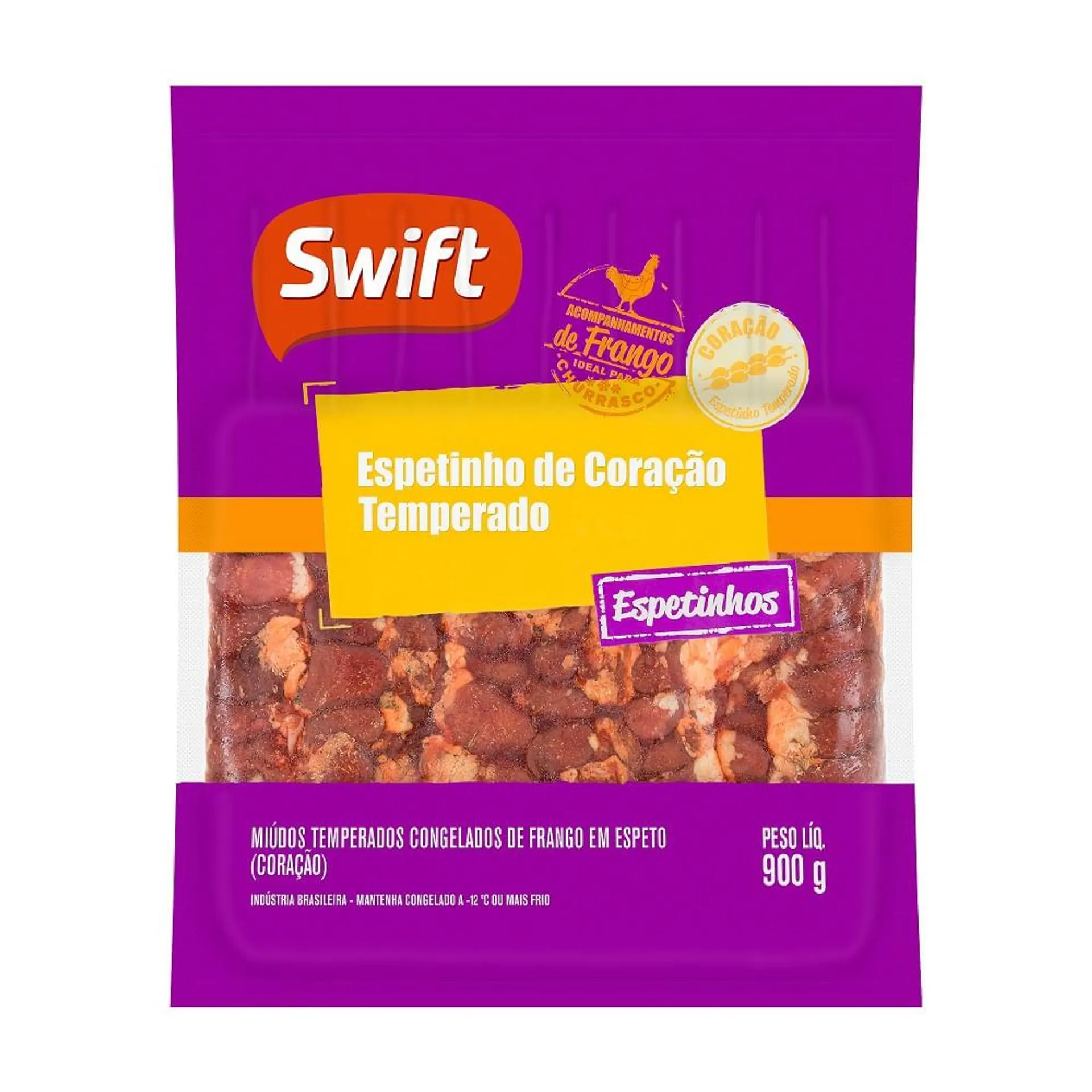 Espetinho Coração Swift 900g