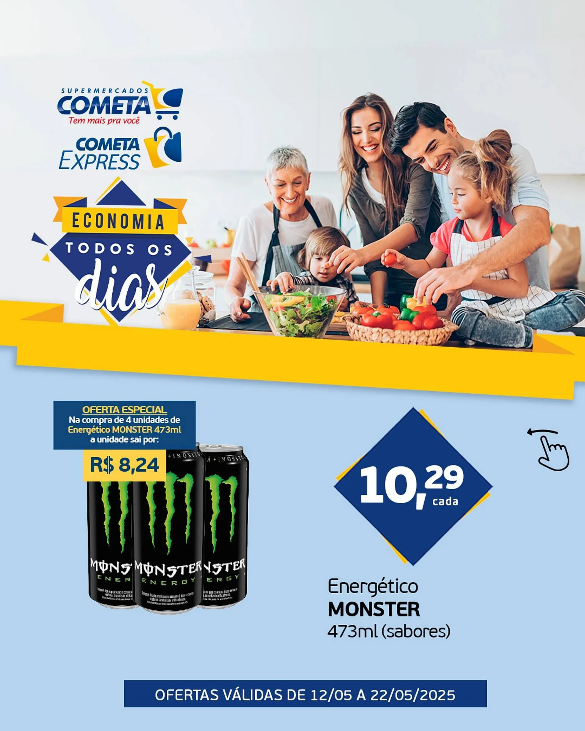 Encarte de Catálogo Cometa Supermercados 16 de maio até 22 de maio 2025 - Pagina 4
