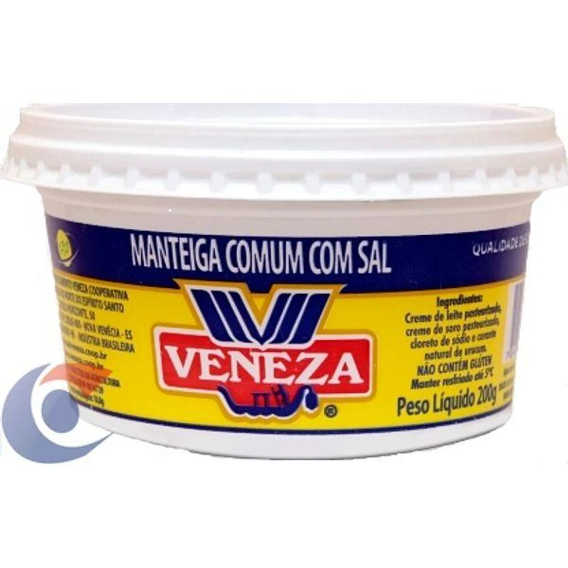 Manteiga Com Sal Veneza 200g