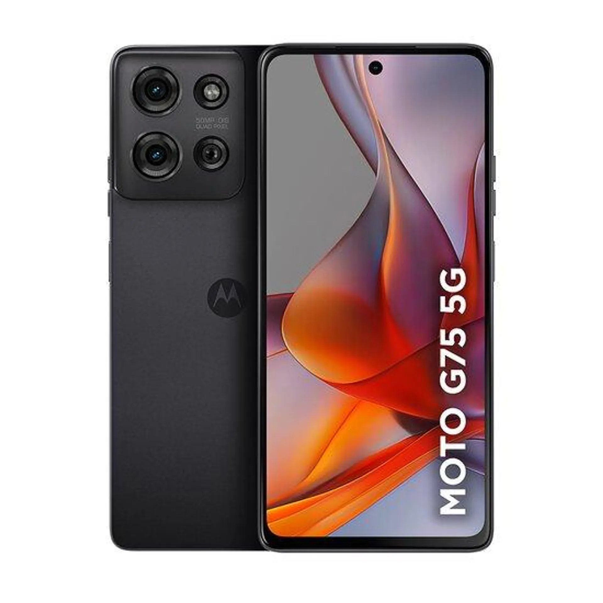 Smartphone Motorola G75, Câmera 50 MP OIS + 8 MP, 256 GB, 5G, Preto - XT2437