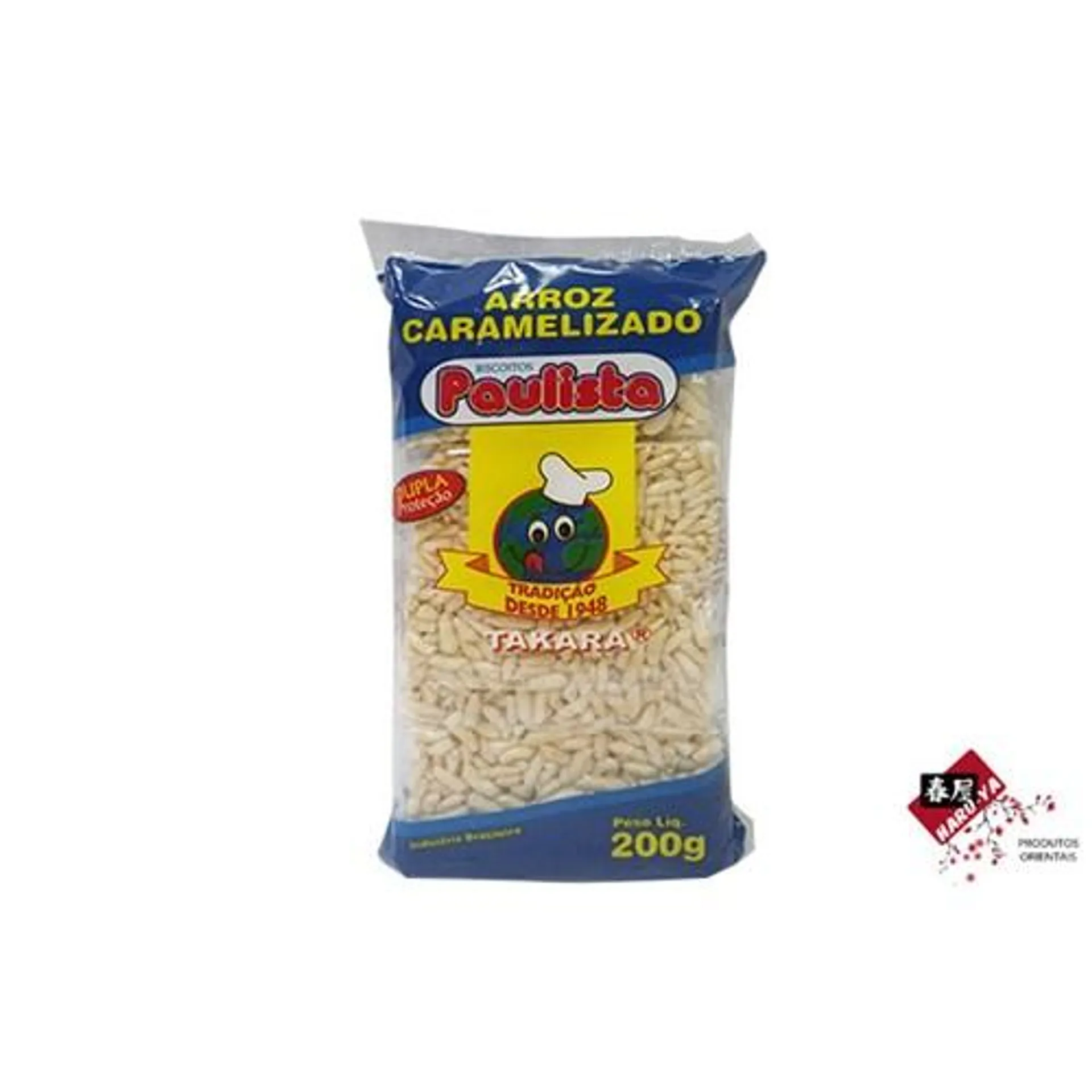 Arroz Caramelizado Paulista Takara Okoshi 100G