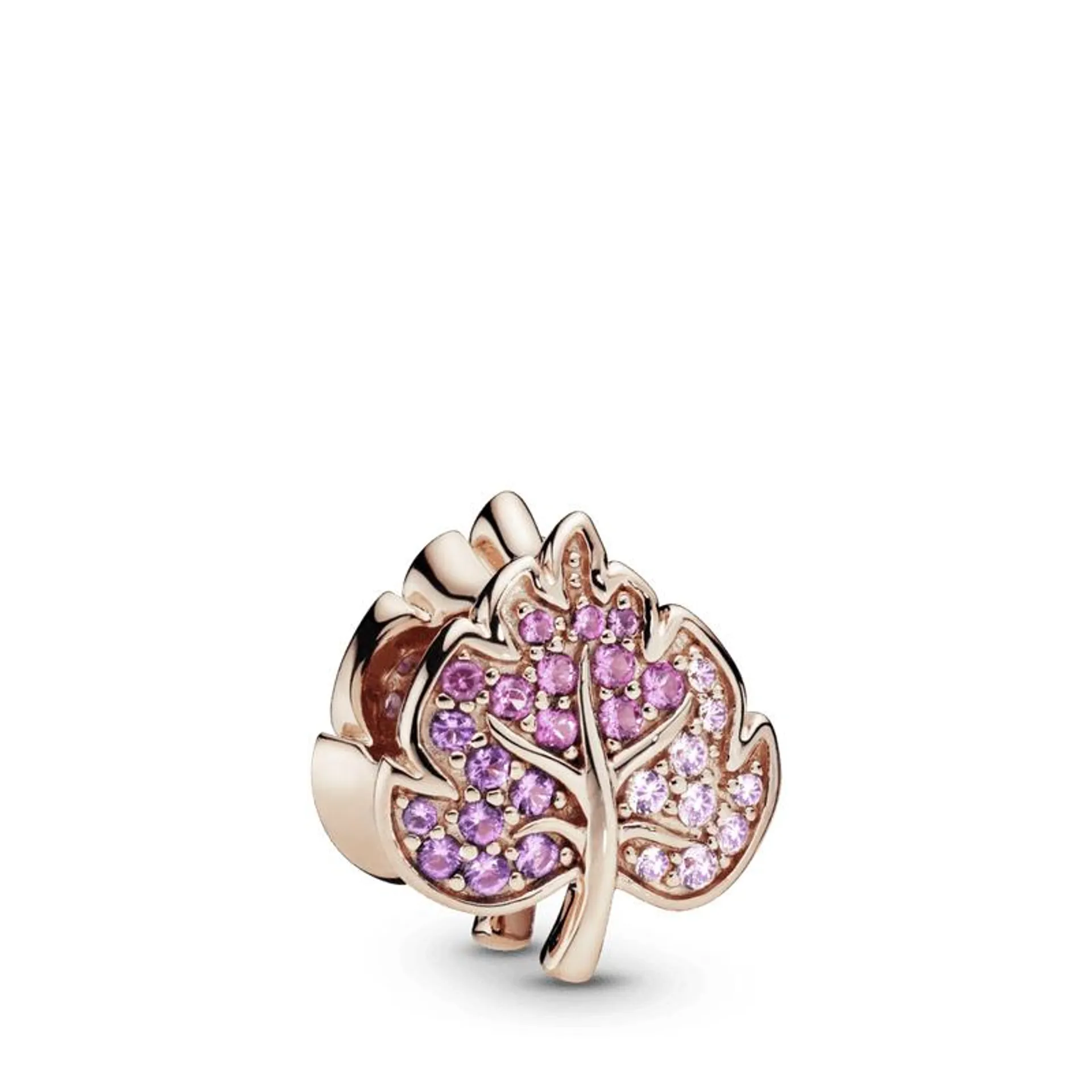 Charm Pandora Rose™ Folha De Cristais