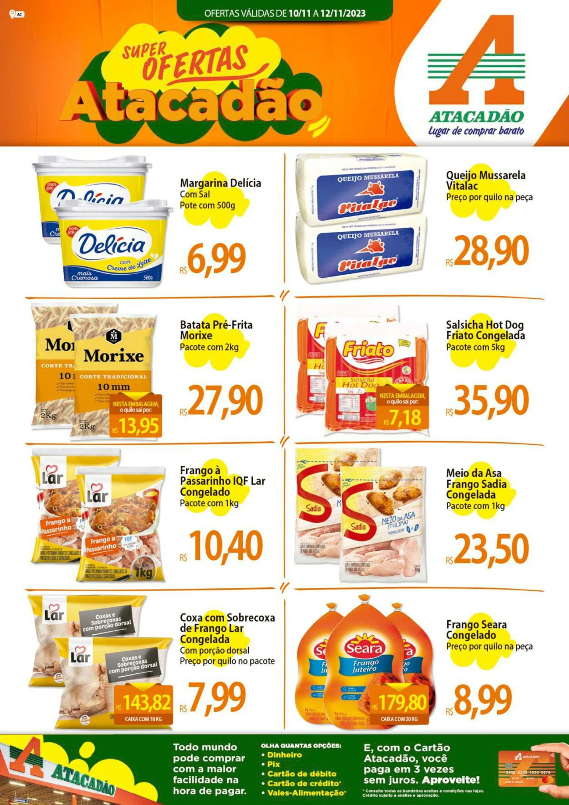 Encarte de Atacadão - AC - Rio Branco 10 de novembro até 12 de novembro 2023 - Pagina 1