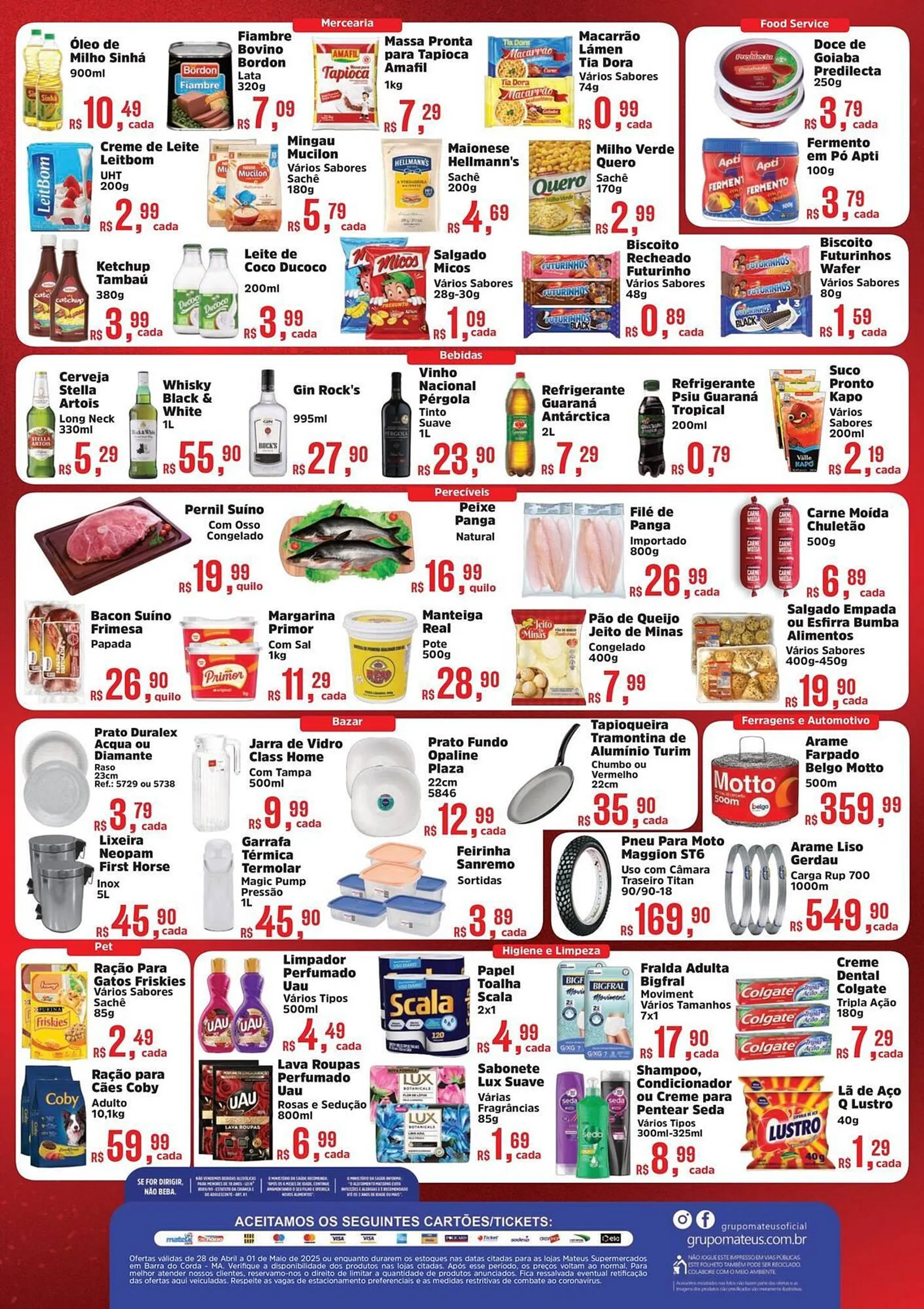 Encarte de Catálogo Supermercados Mateus 1 de maio até 1 de maio 2025 - Pagina 2