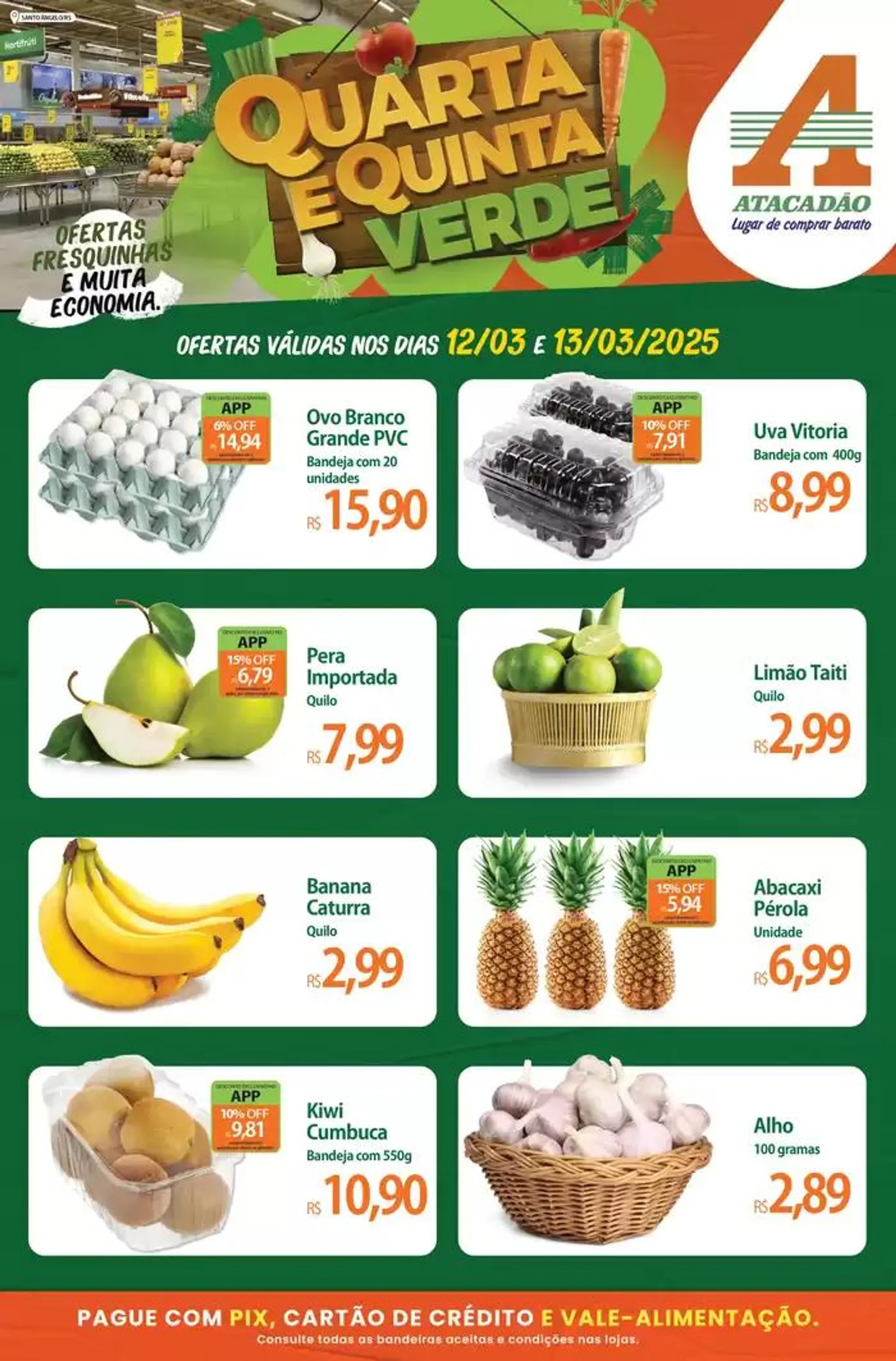 Encarte de Ofertas exclusivas e pechinchas 12 de março até 13 de março 2025 - Pagina 1