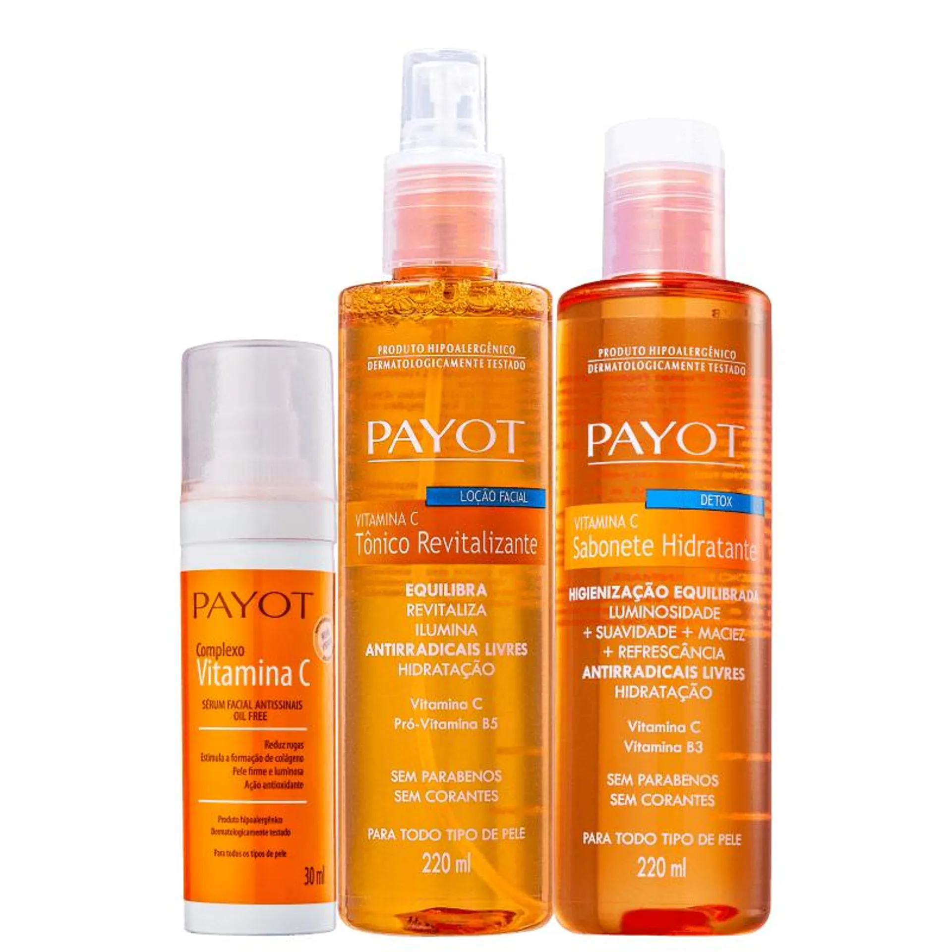 Kit Payot Vitamina C Trio (3 Produtos)