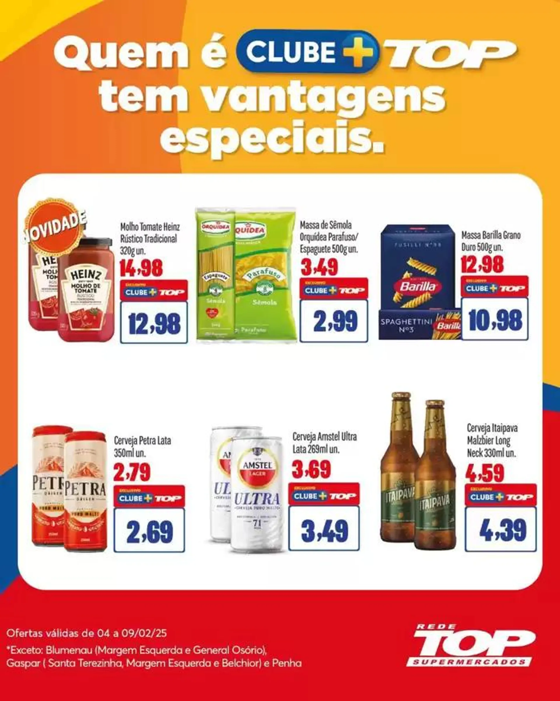 Encarte de Encarte Rede Top 4 de fevereiro até 9 de fevereiro 2025 - Pagina 1