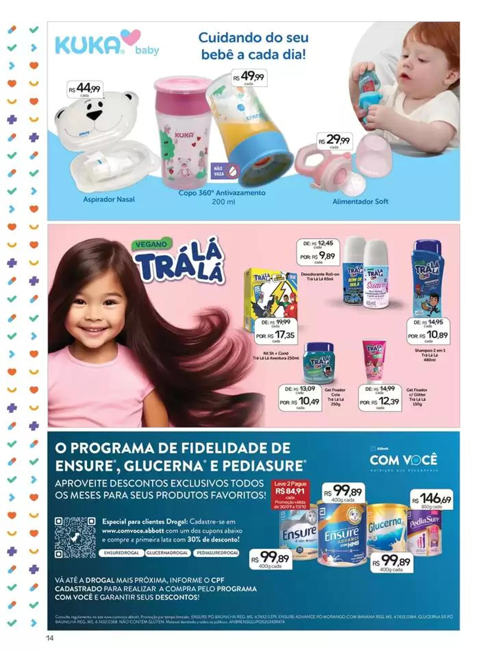 Encarte de Ofertas Especiais Drogal 30 de setembro até 3 de novembro 2024 - Pagina 14