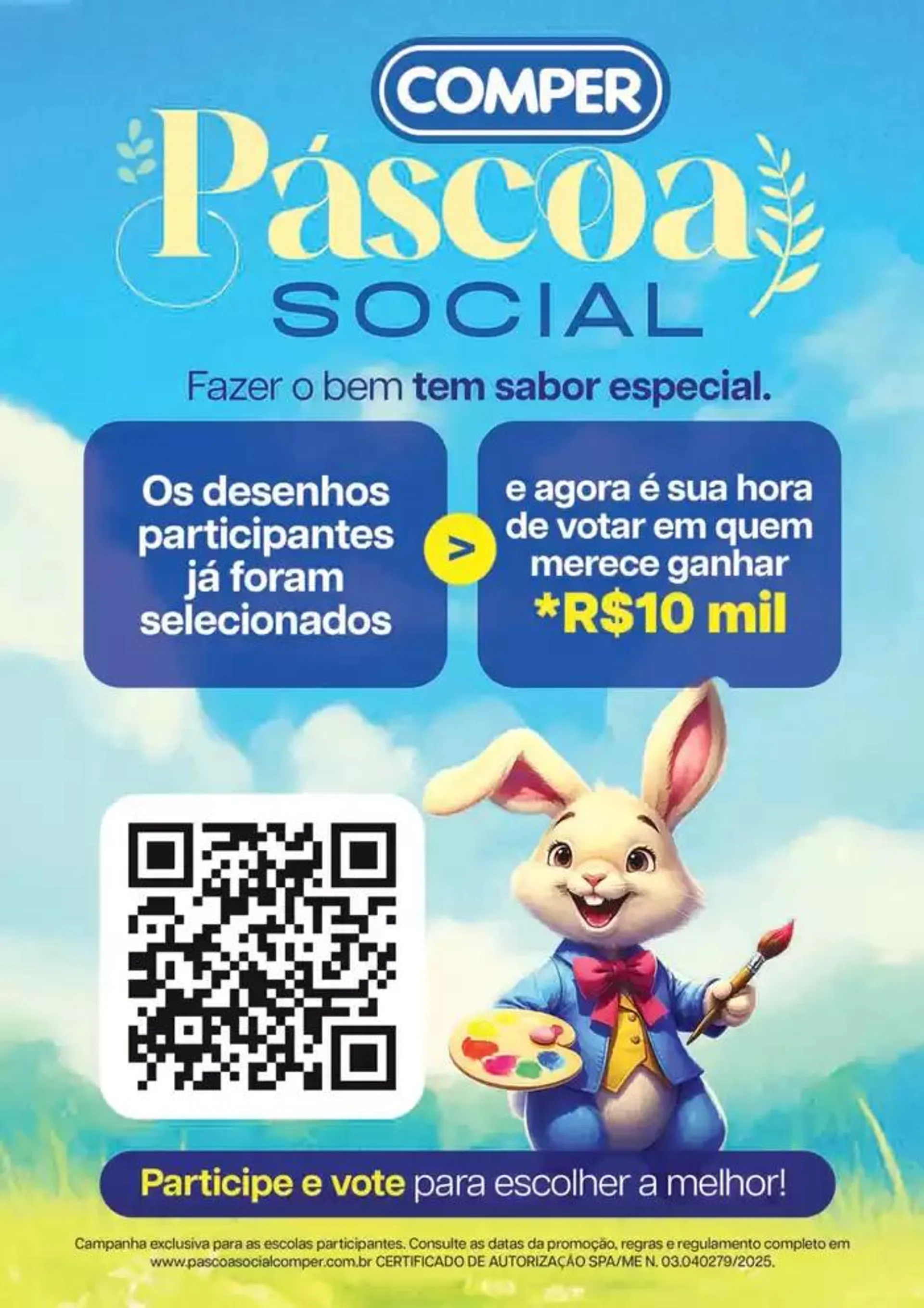 Encarte de Delícias de Páscoa Comper 7 de abril até 20 de abril 2025 - Pagina 9