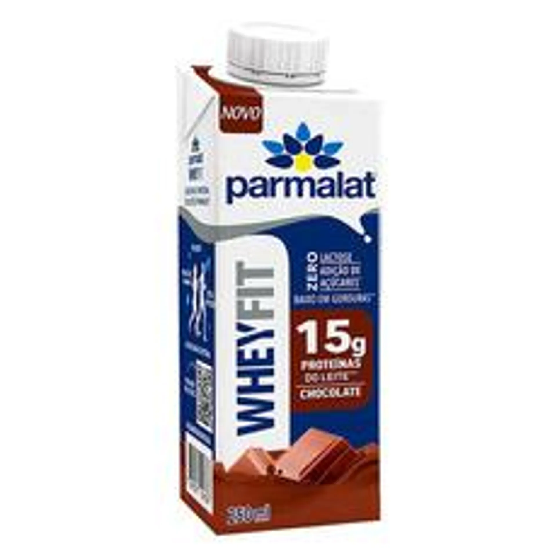 Bebida Láctea Parmalat Wheyfit de Chocolate 250ml