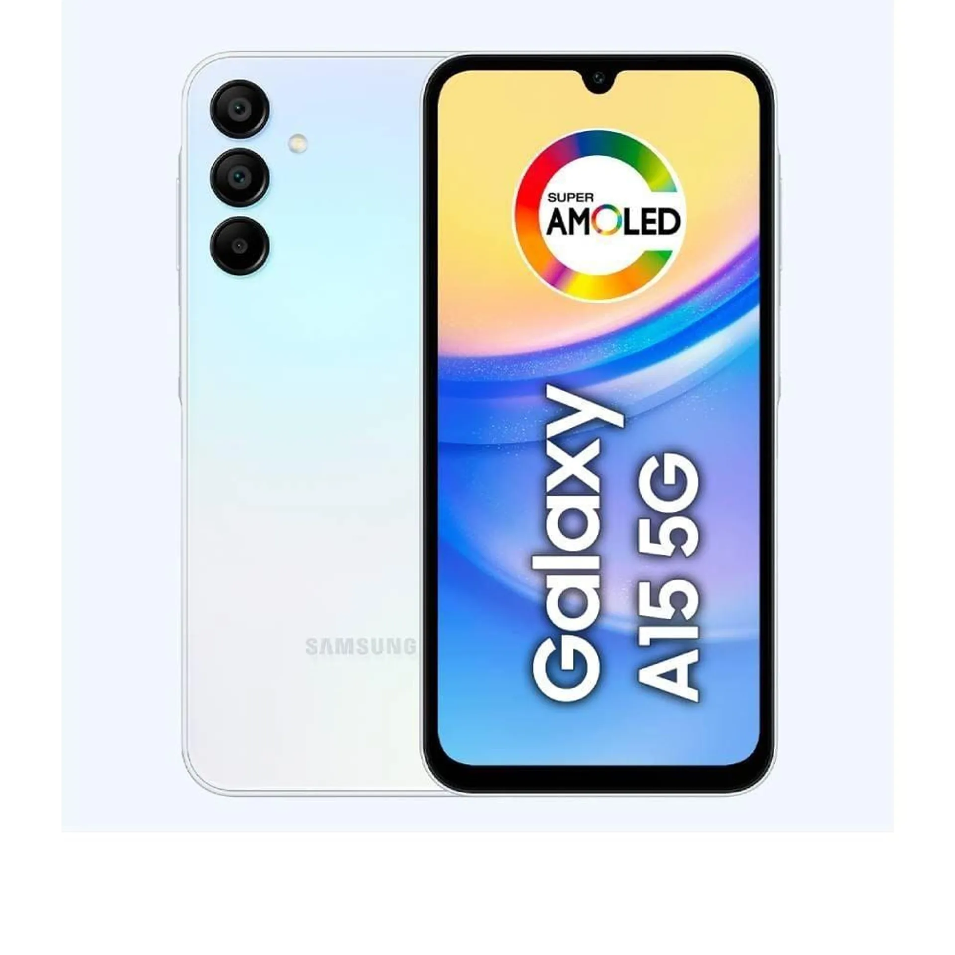 Celular Smartphone Galaxy A15 5G Octacore 8Gb Ram 256Gb - Azul claro