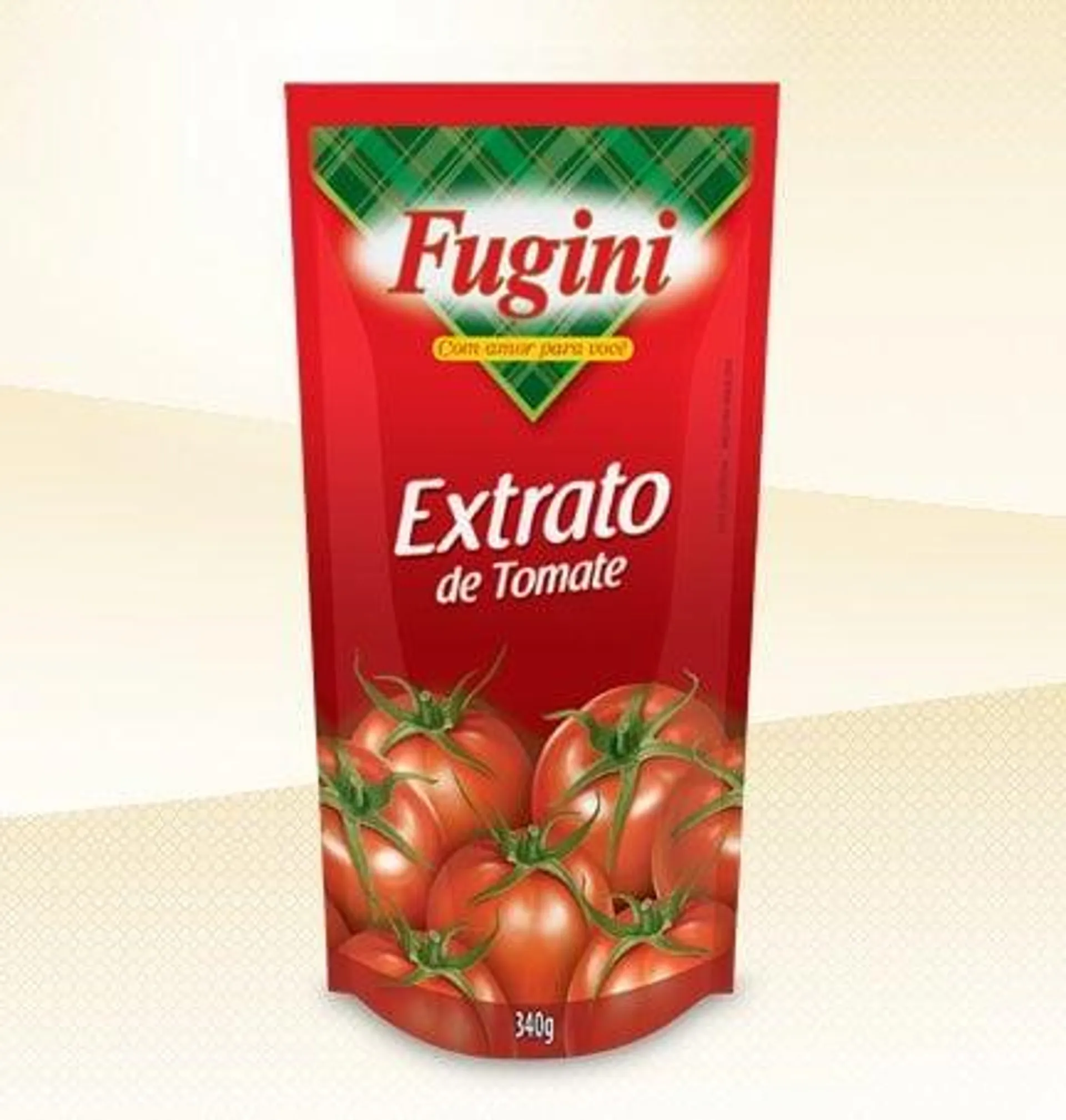 Extrato De Tomate Fugini Sachê 300g