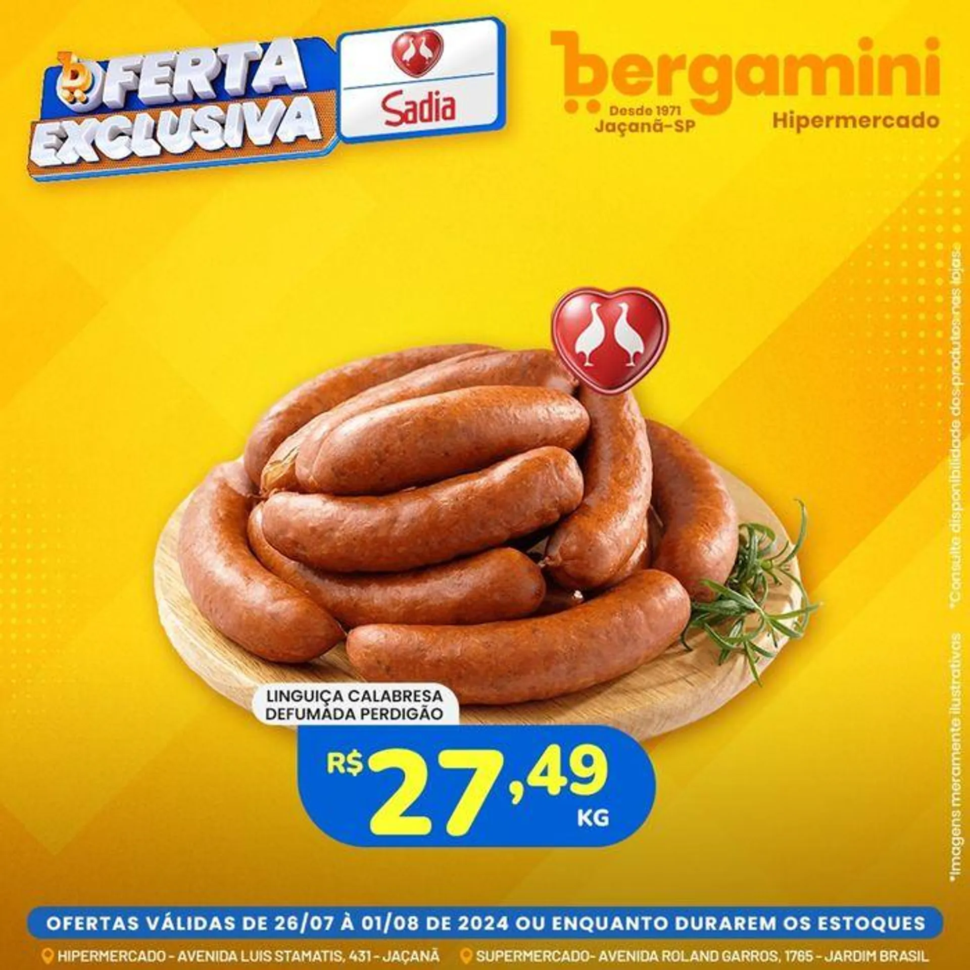 Encarte de Oferta Supermercado Bergamini 26 de julho até 1 de agosto 2024 - Pagina 5